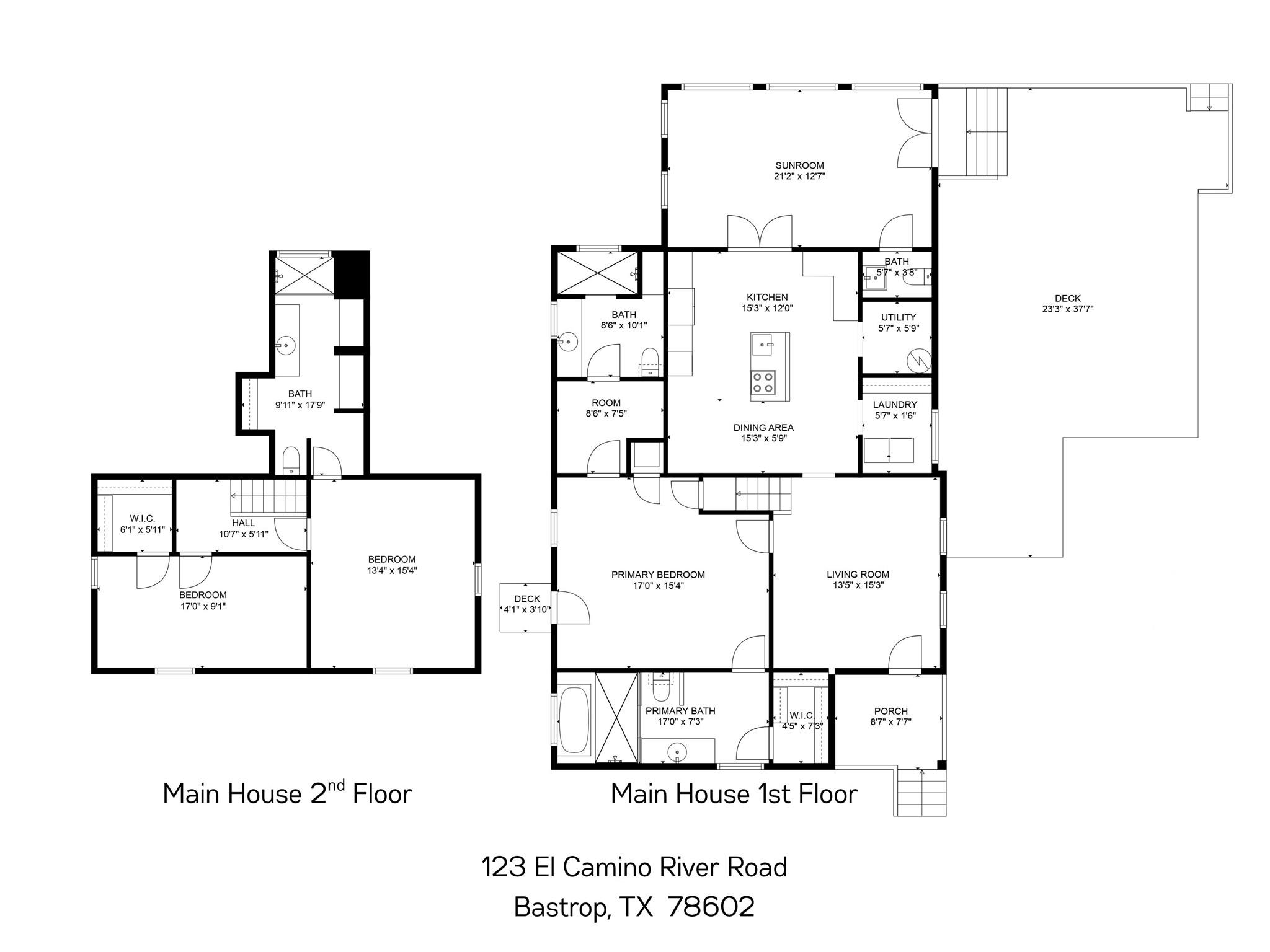 123 & 235 El Camino River Rd, Bastrop, TX 78602