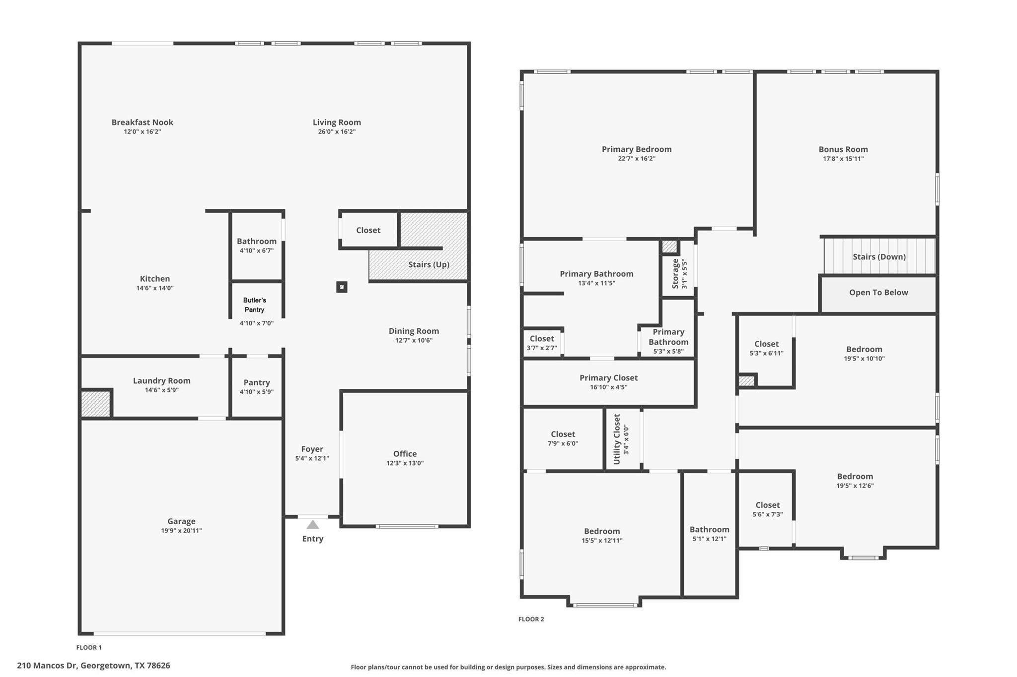 210 Mancos Dr, Georgetown, TX 78626