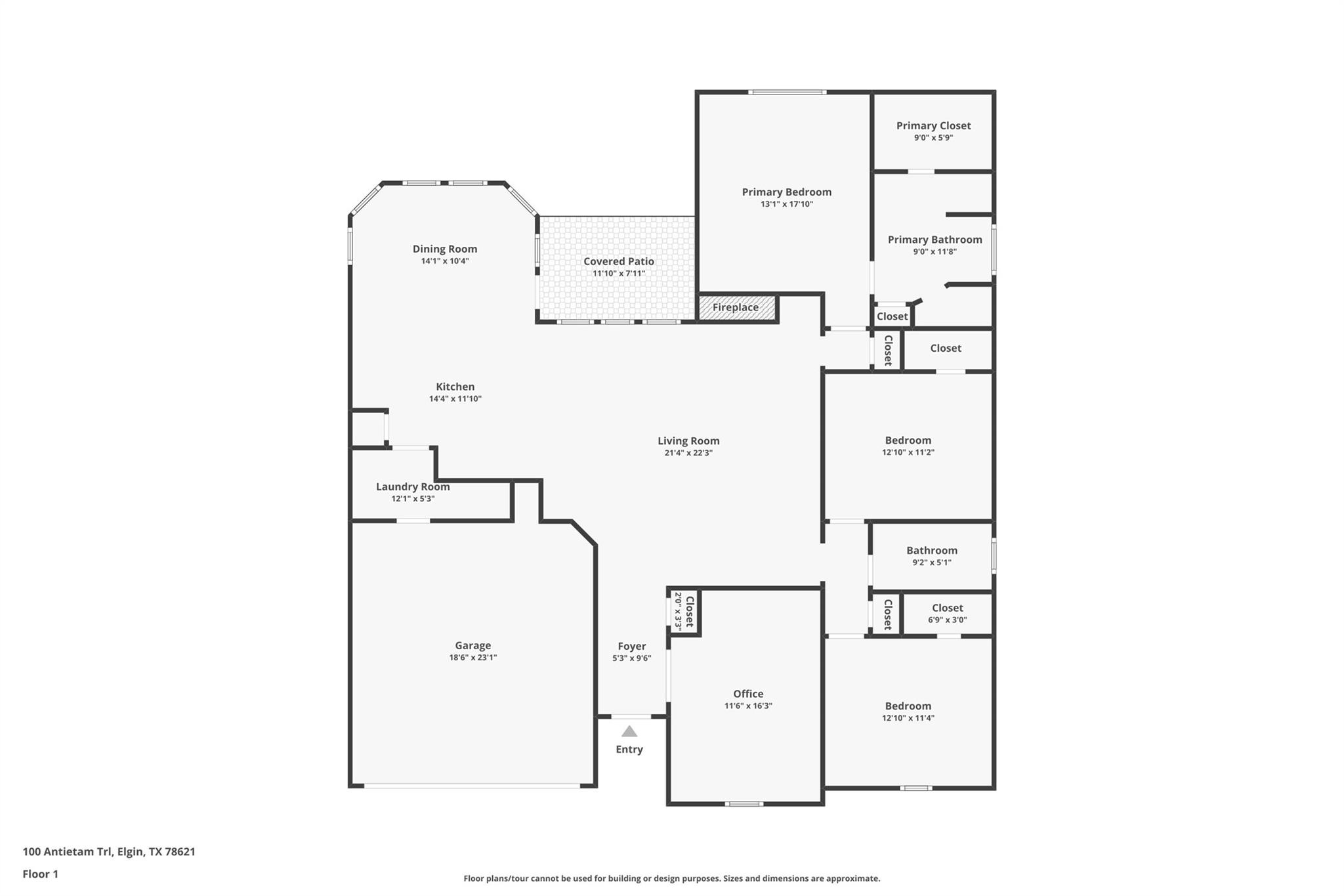 100 Antietam Trl, Elgin, TX 78621