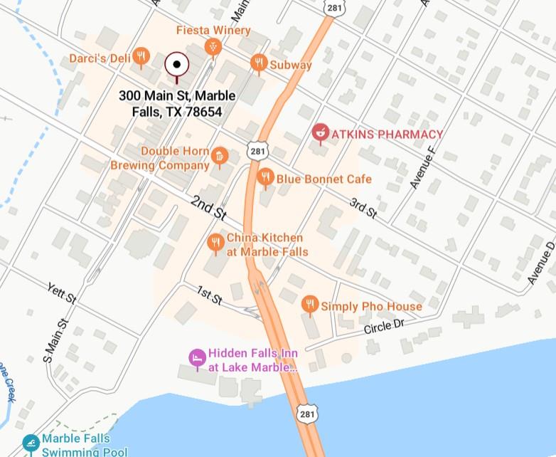 300 B Main St # B, Marble Falls, TX 78654