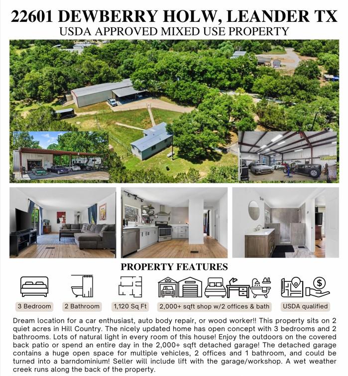 22601 Dewberry Holw, Leander, TX 78641