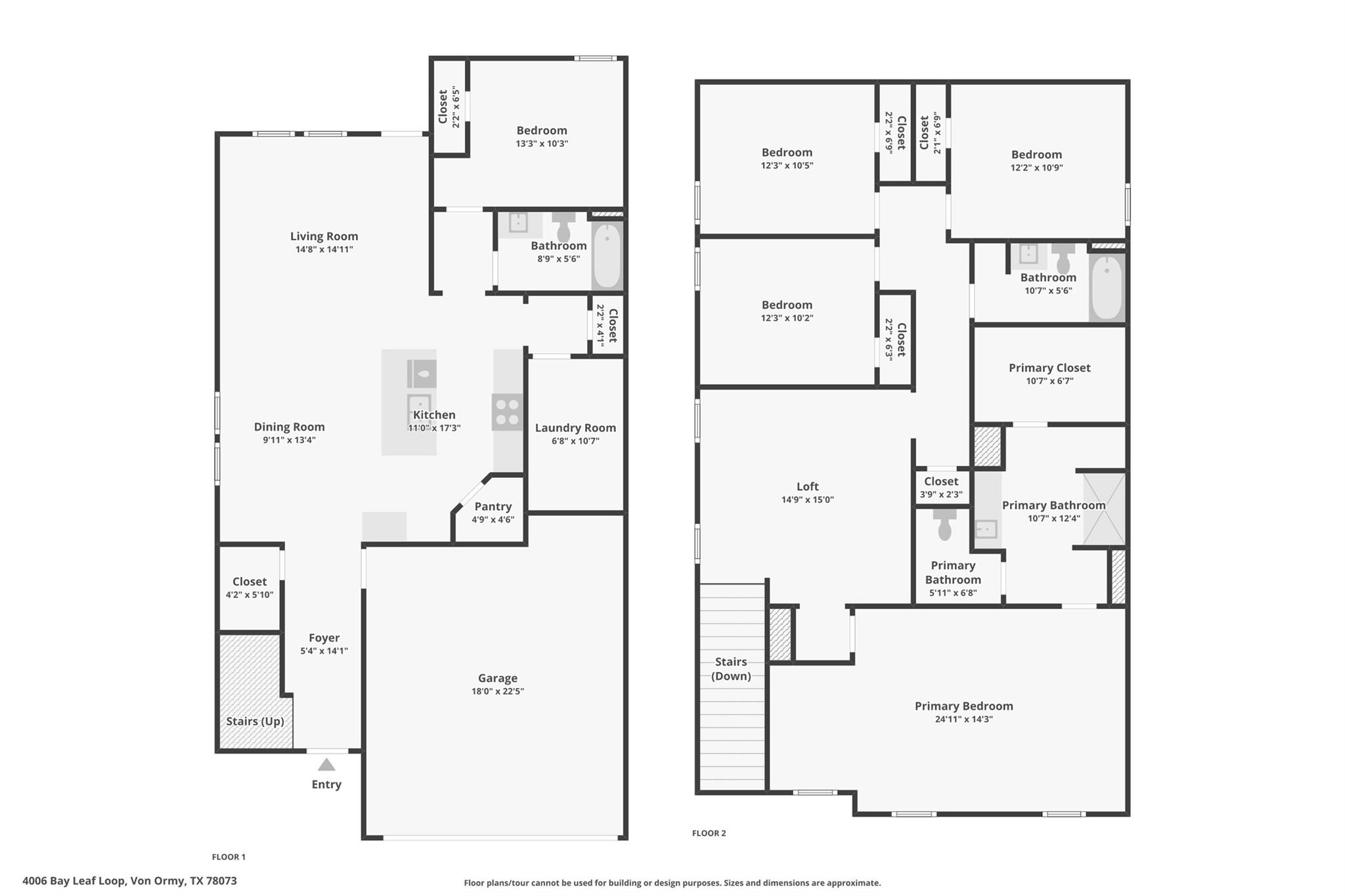 4006 Bay Leaf Loop, Von Ormy, TX 78073