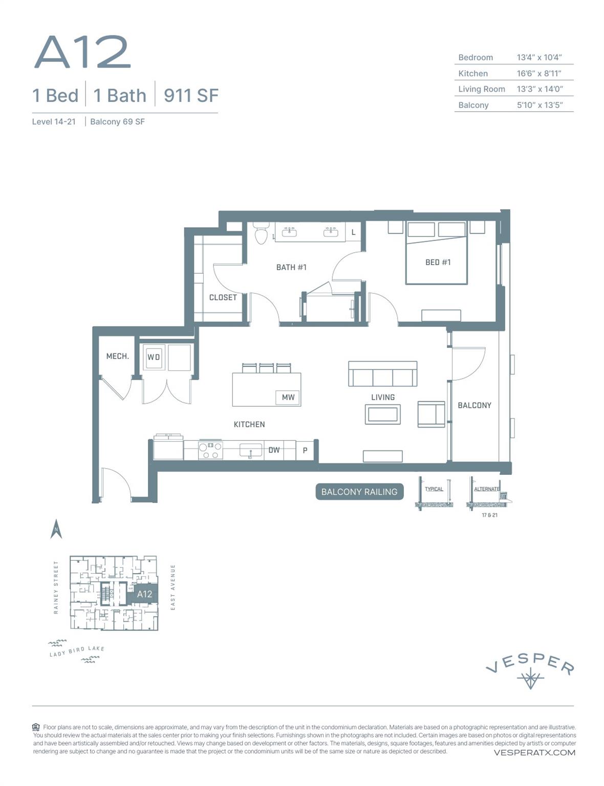 84 East Ave # 2105, Austin, TX 78701