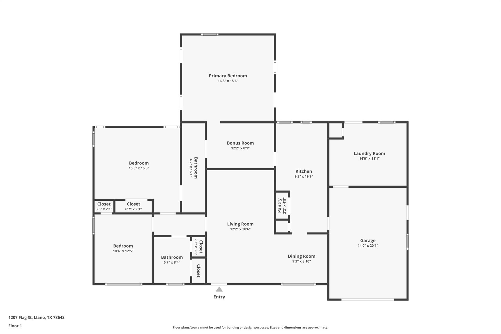 1207 Flag St, Llano, TX 78643