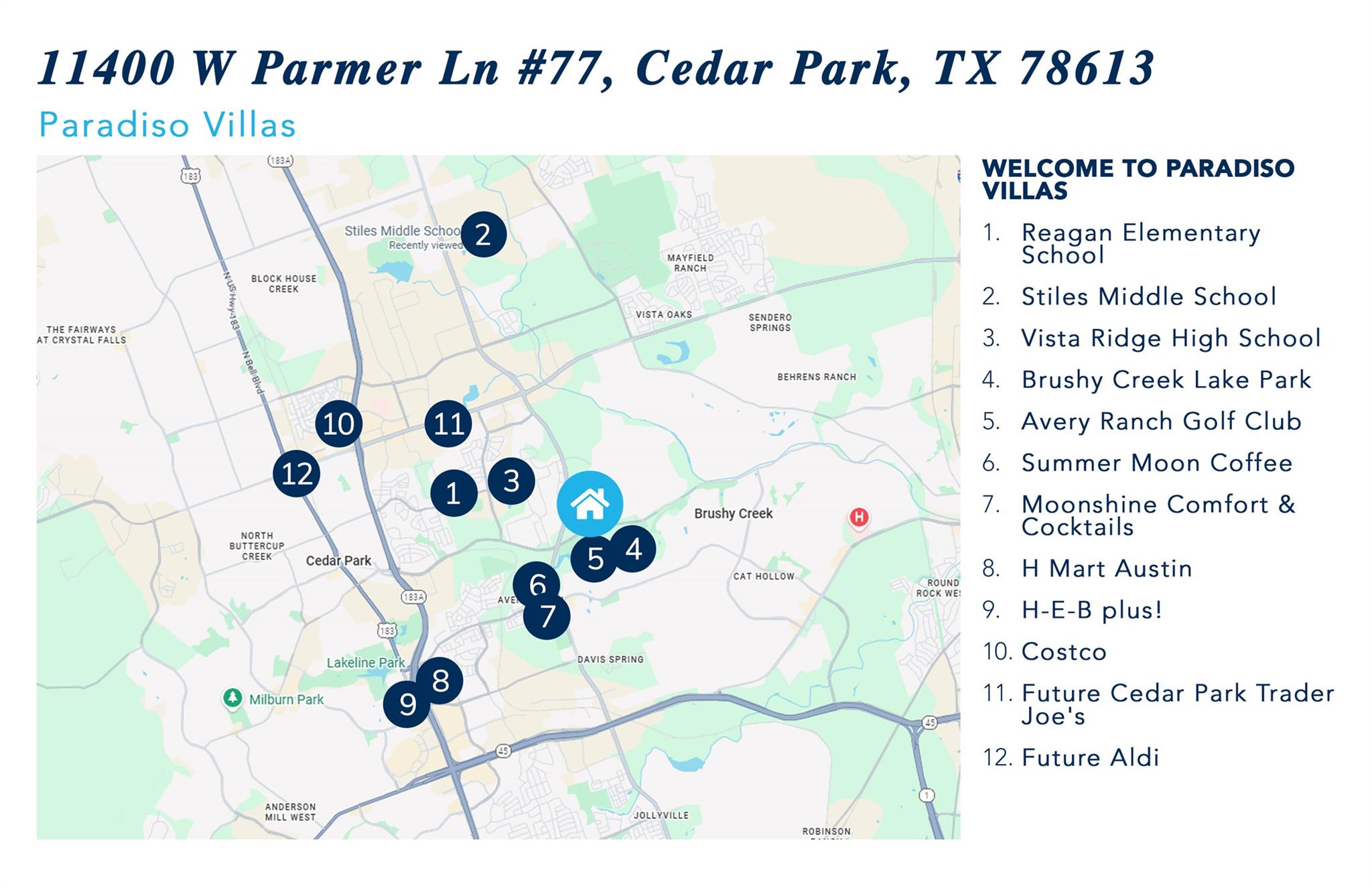 11400 W Parmer Ln # 77, Cedar Park, TX 78613