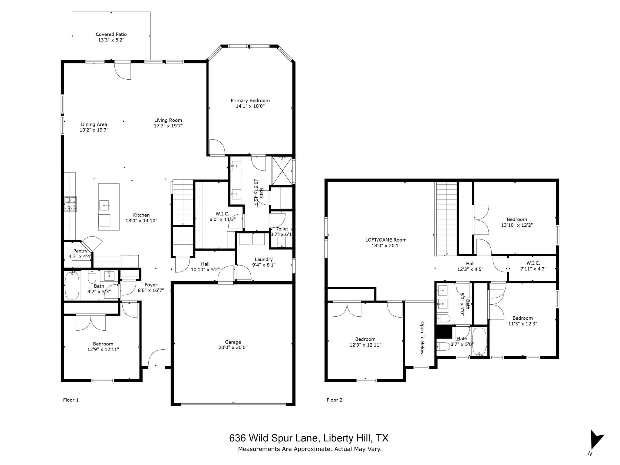 636 Wild Spur Ln, Liberty Hill, TX 78642