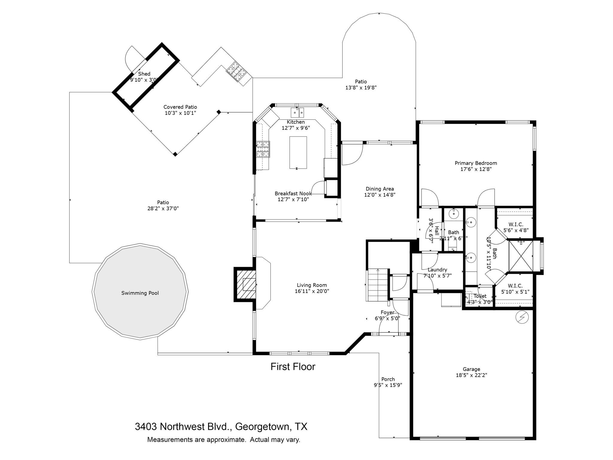 3403 NW Northwest Blvd, Georgetown, TX 78628