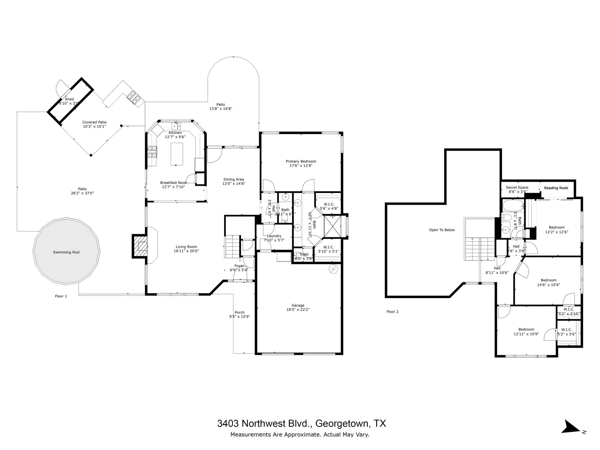 3403 NW Northwest Blvd, Georgetown, TX 78628