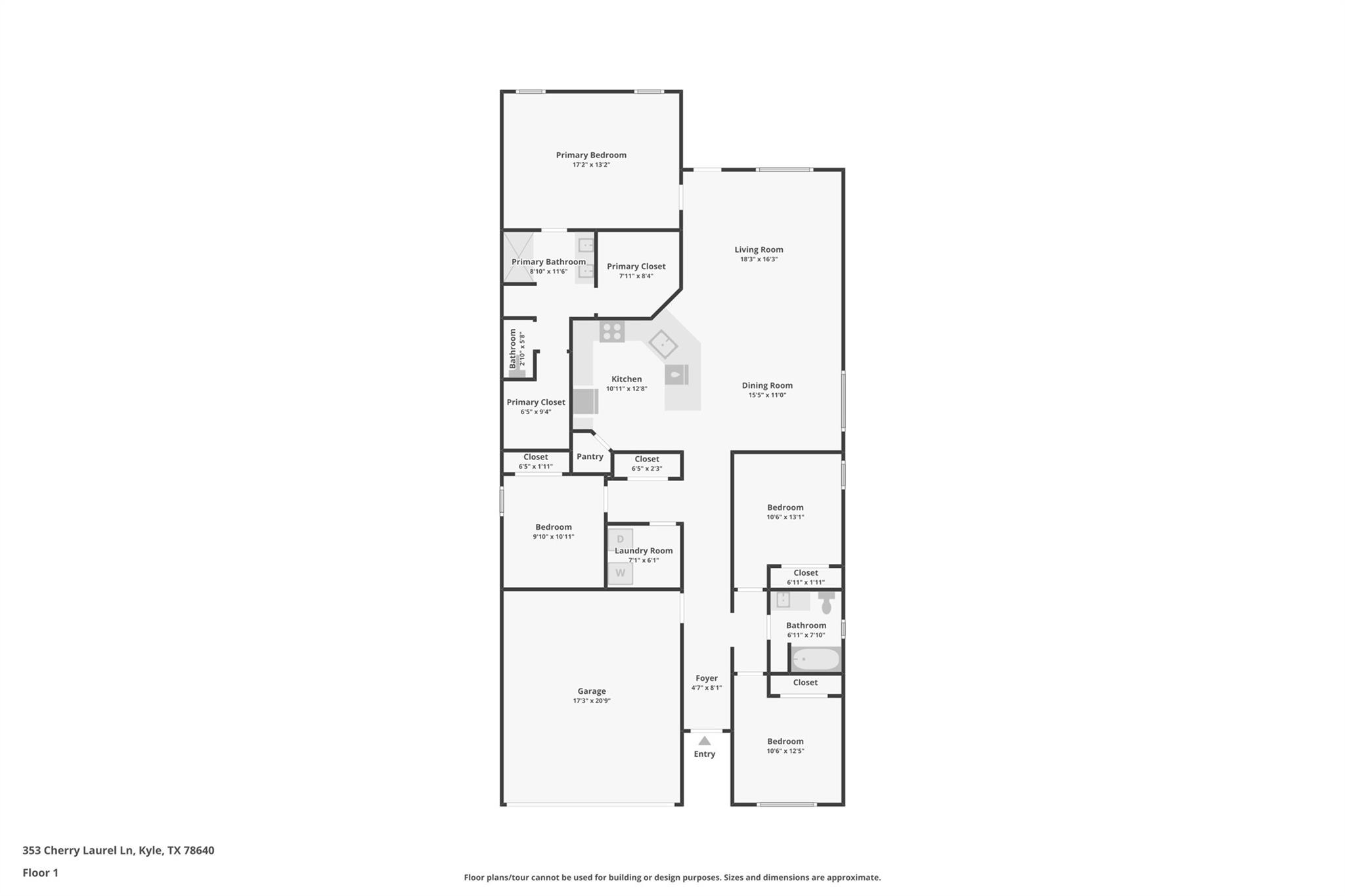 353 Cherry Laurel Ln, Kyle, TX 78640