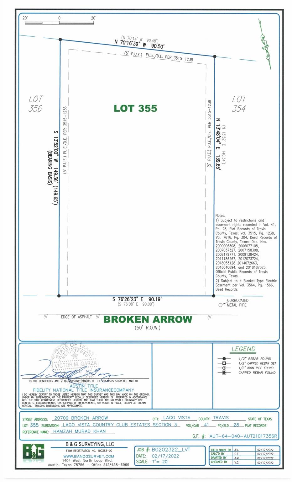 20709 Broken Arrow St, Lago Vista, TX 78645