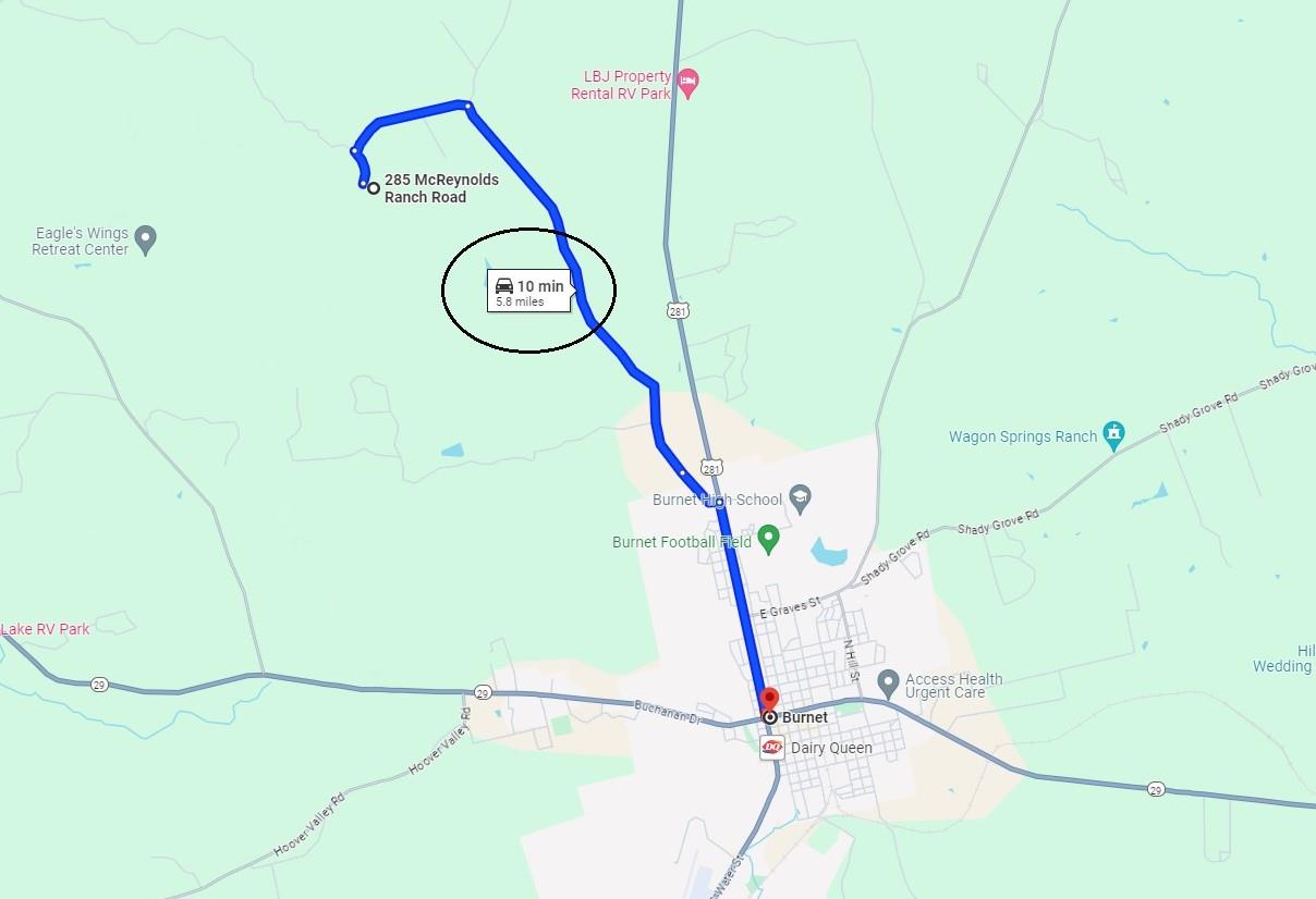 285 McReynolds Ranch Rd, Burnet, TX 78611