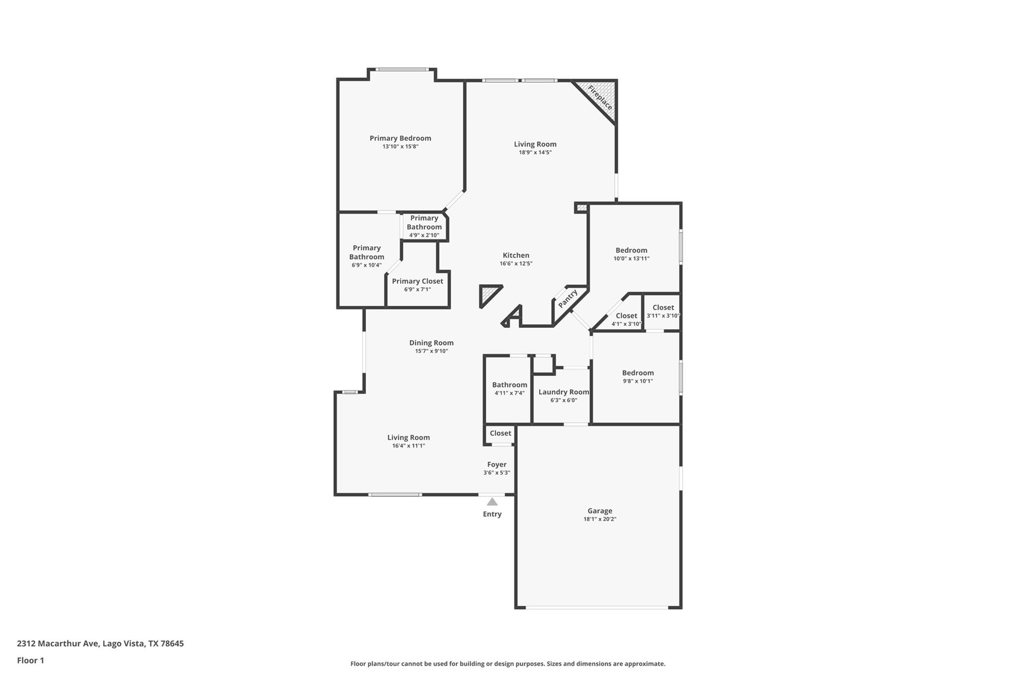 2312 Mac Arthur Ave, Lago Vista, TX 78645