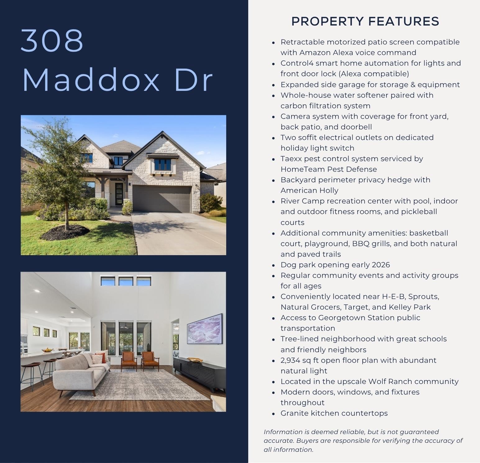 308 Maddox Dr, Georgetown, TX 78628