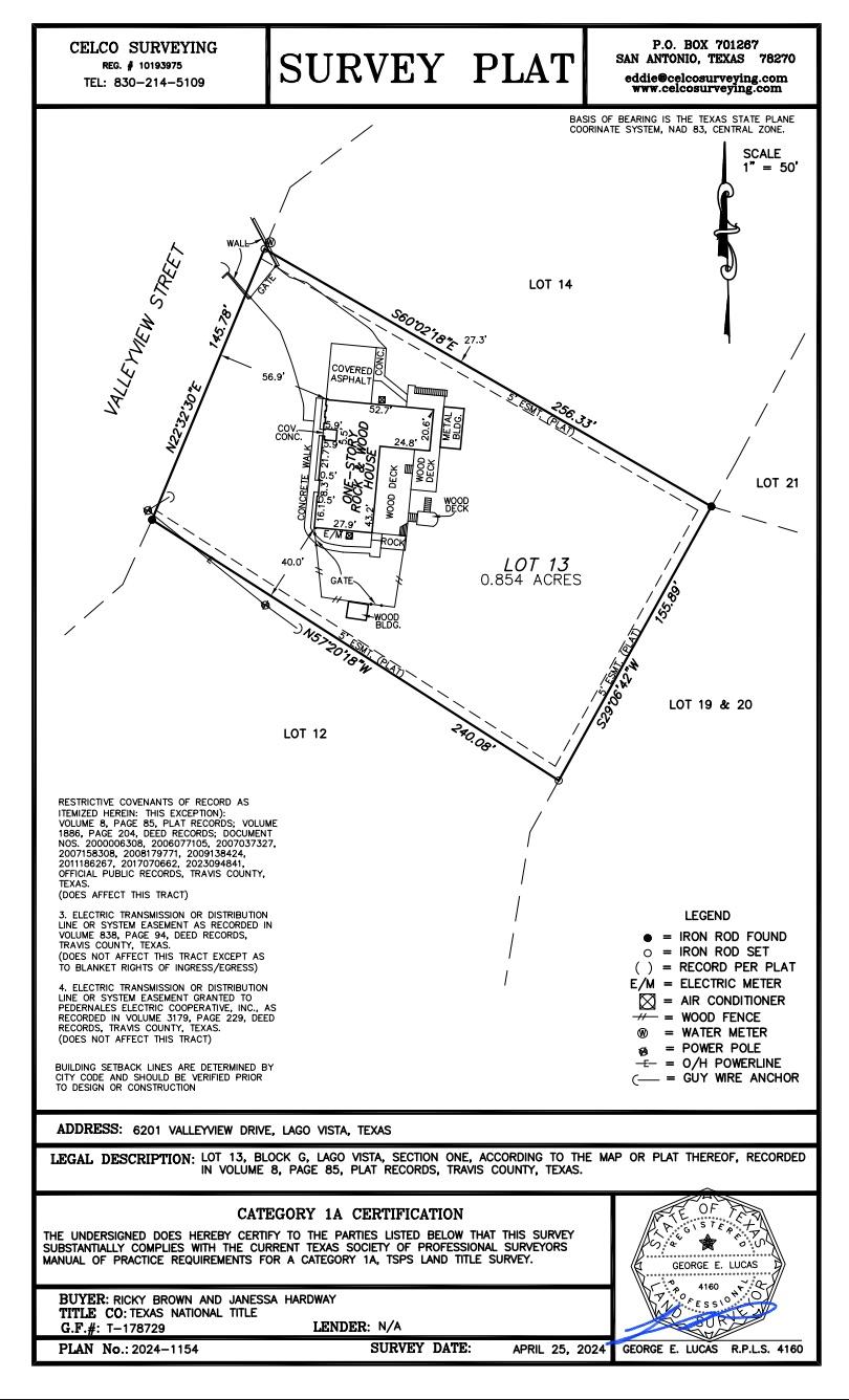 6201 Valleyview St, Lago Vista, TX 78645