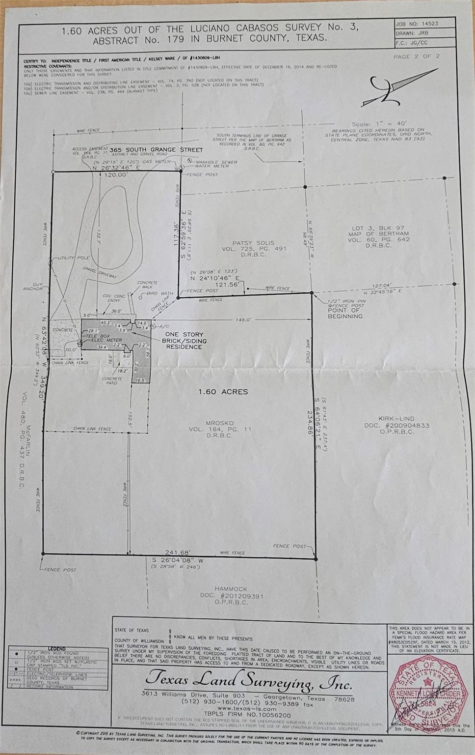 365 S Grange St, Bertram, TX 78605