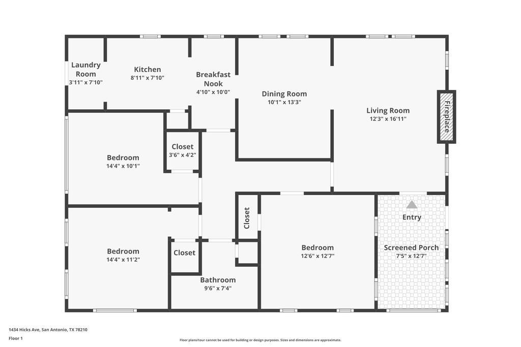 1434 Hicks Ave, San Antonio, TX 78210