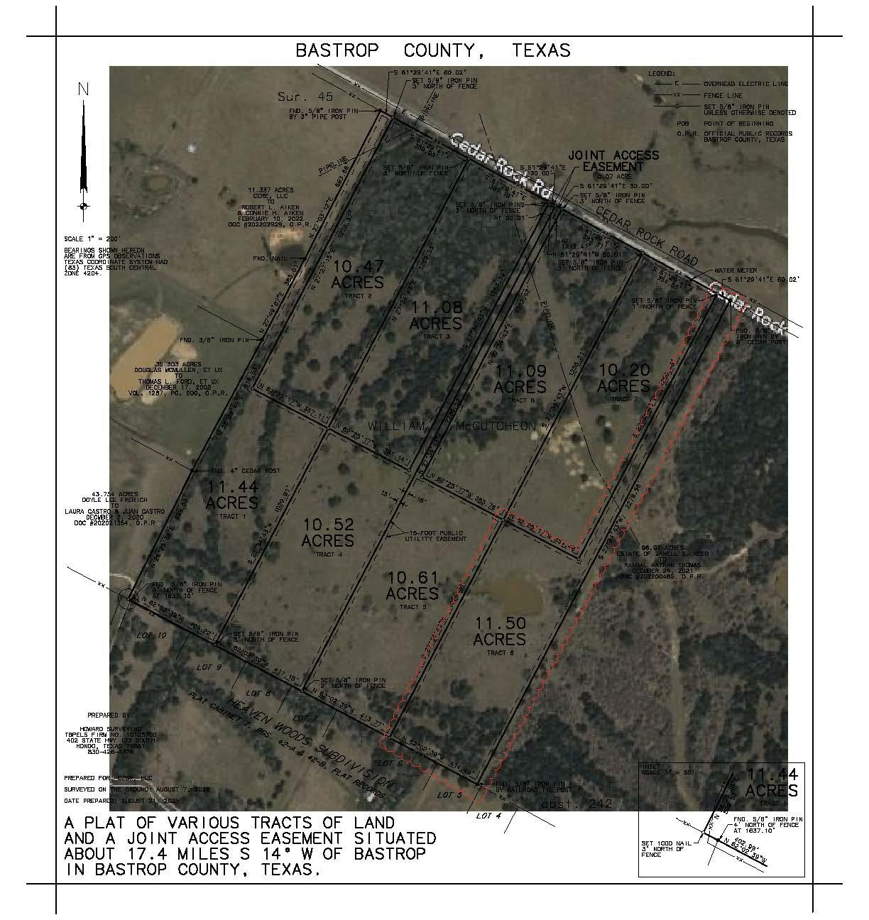 TBD TRACT 8 CEDAR ROCK Rd, Rosanky, TX 78953