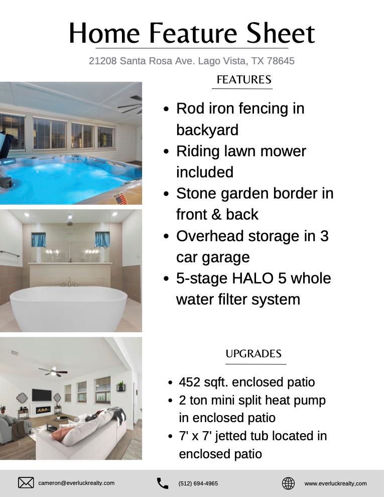 21208 Santa Rosa Ave, Lago Vista, TX 78645