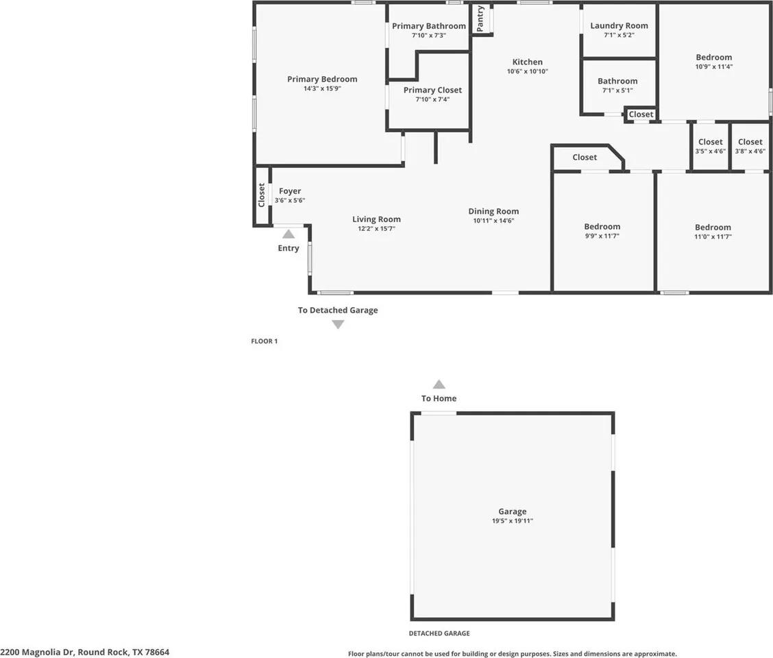 2200 Magnolia Dr, Round Rock, TX 78664