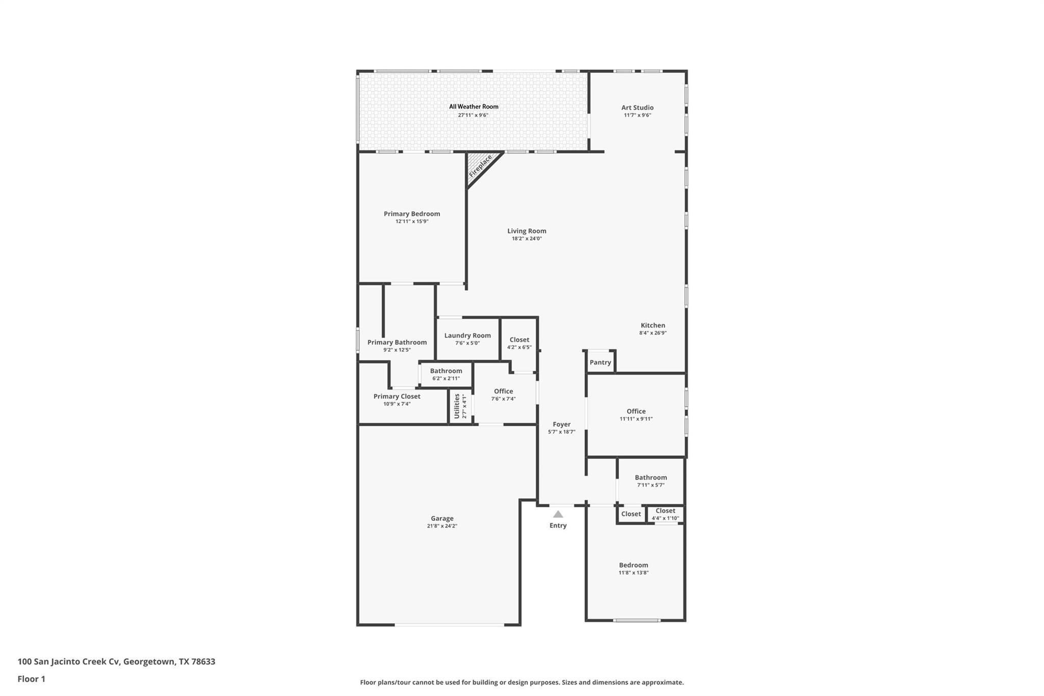 100 San Jacinto Creek Cv, Georgetown, TX 78633