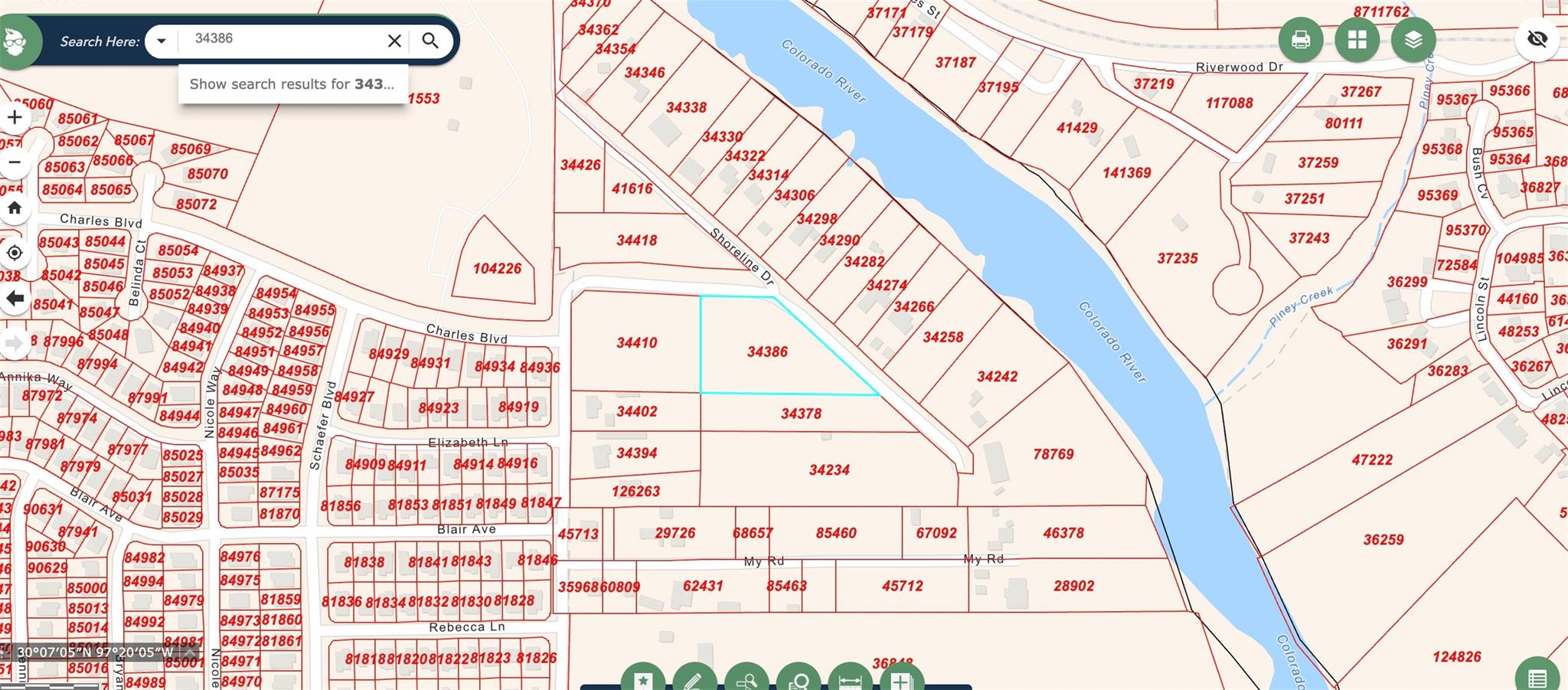 LOT 24 & 25 Hassler Shores and Shoreline Dr, Bastrop, TX 78602
