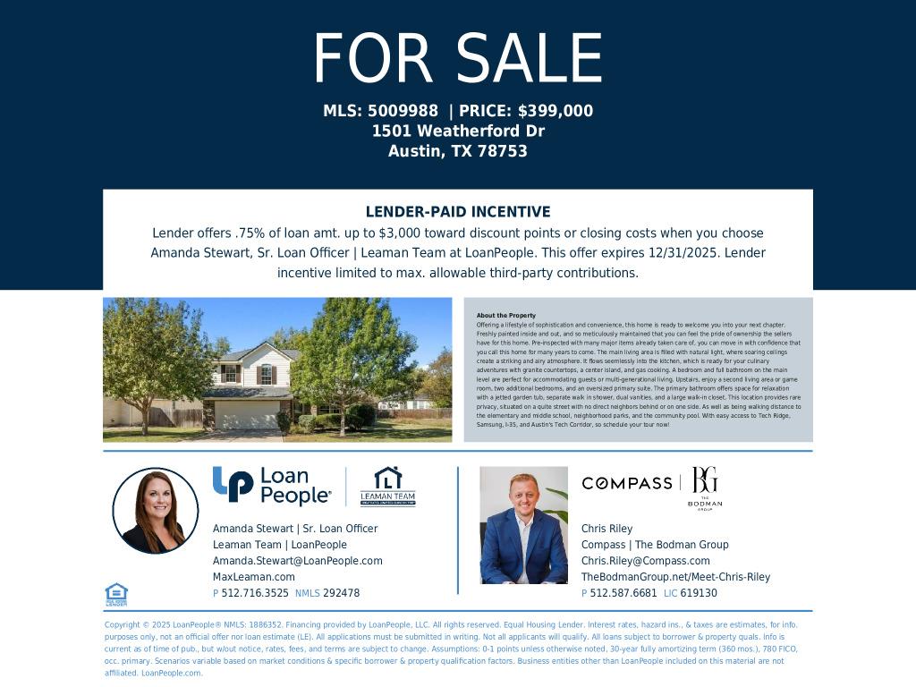 1501 Weatherford Dr, Austin, TX 78753