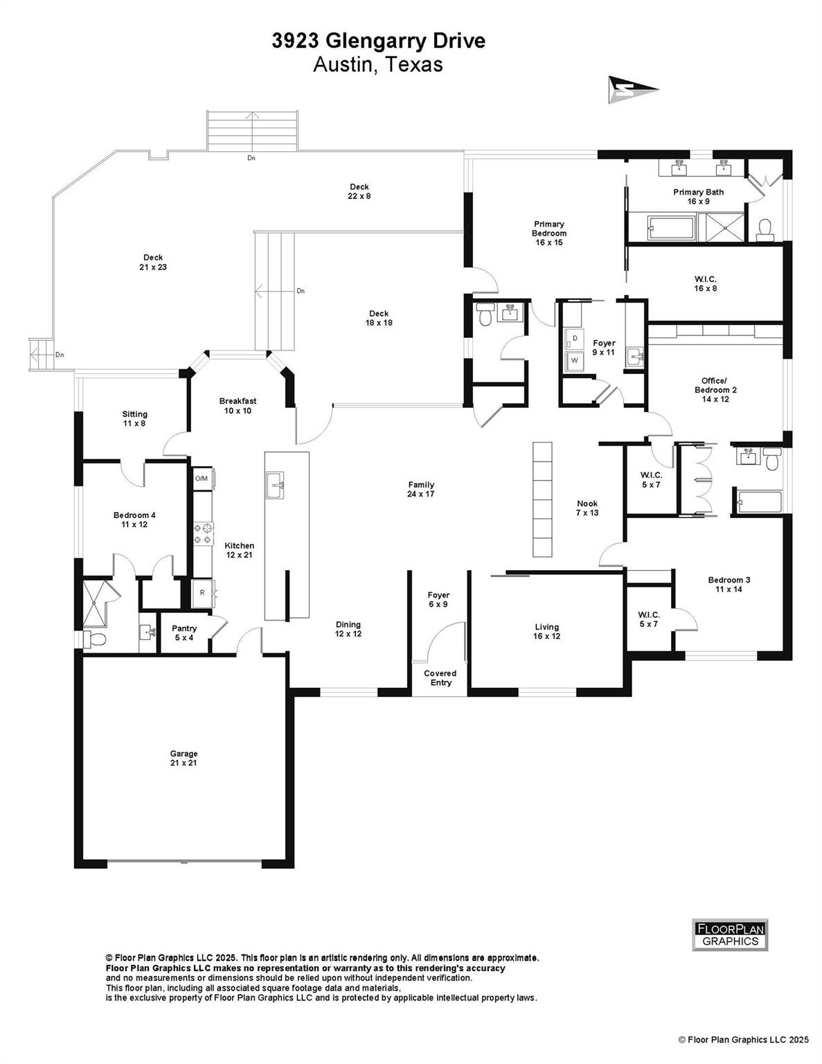 3923 Glengarry Dr, Austin, TX 78731