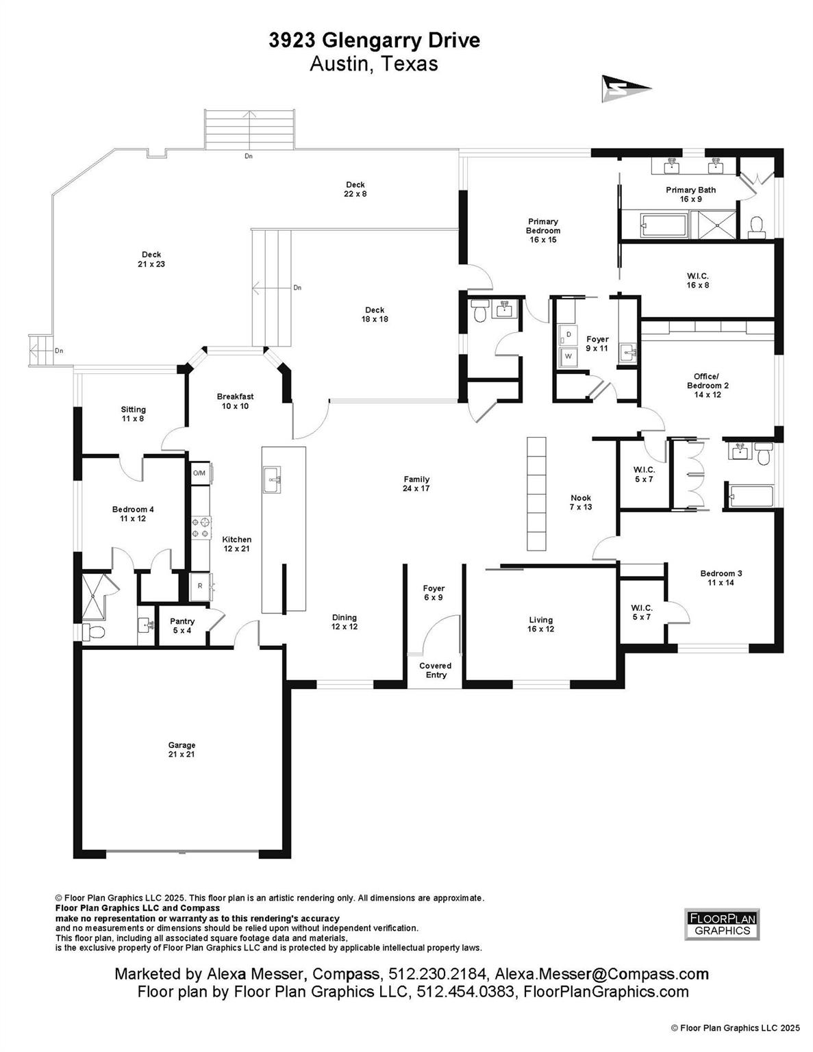 3923 Glengarry Dr, Austin, TX 78731