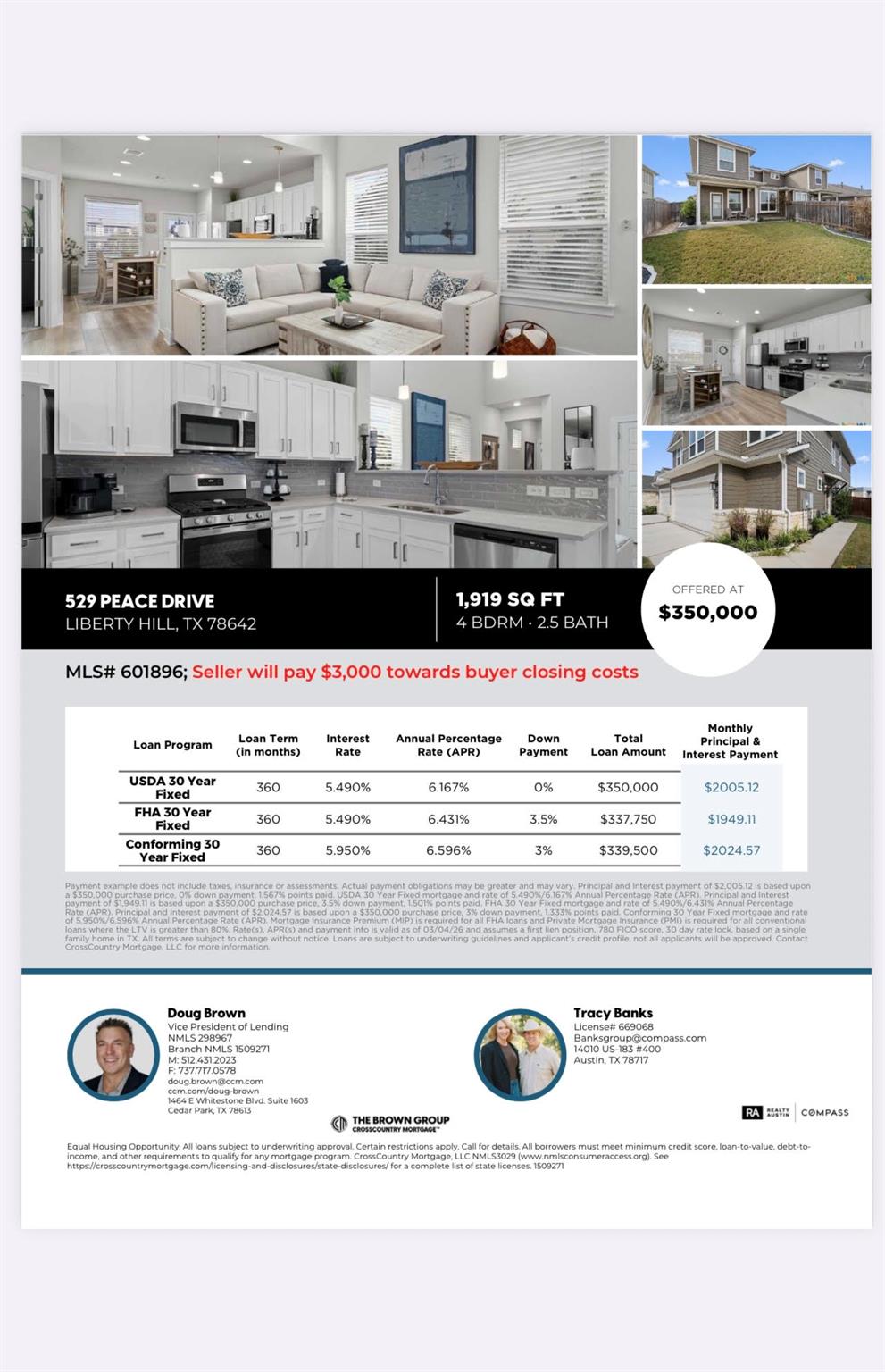 529 Peace Dr, Liberty Hill, TX 78642