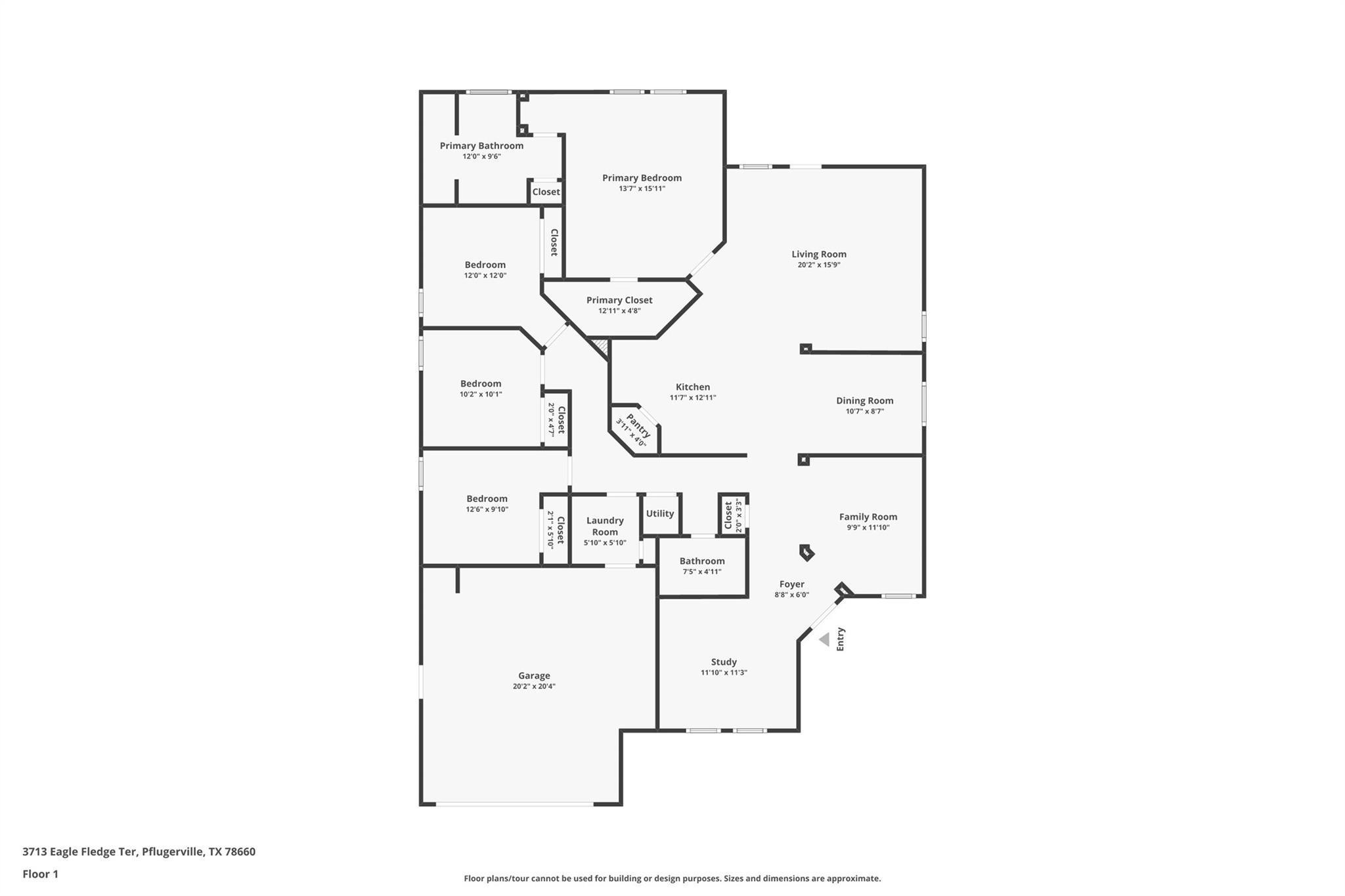 3713 Eagle Fledge Ter, Pflugerville, TX 78660