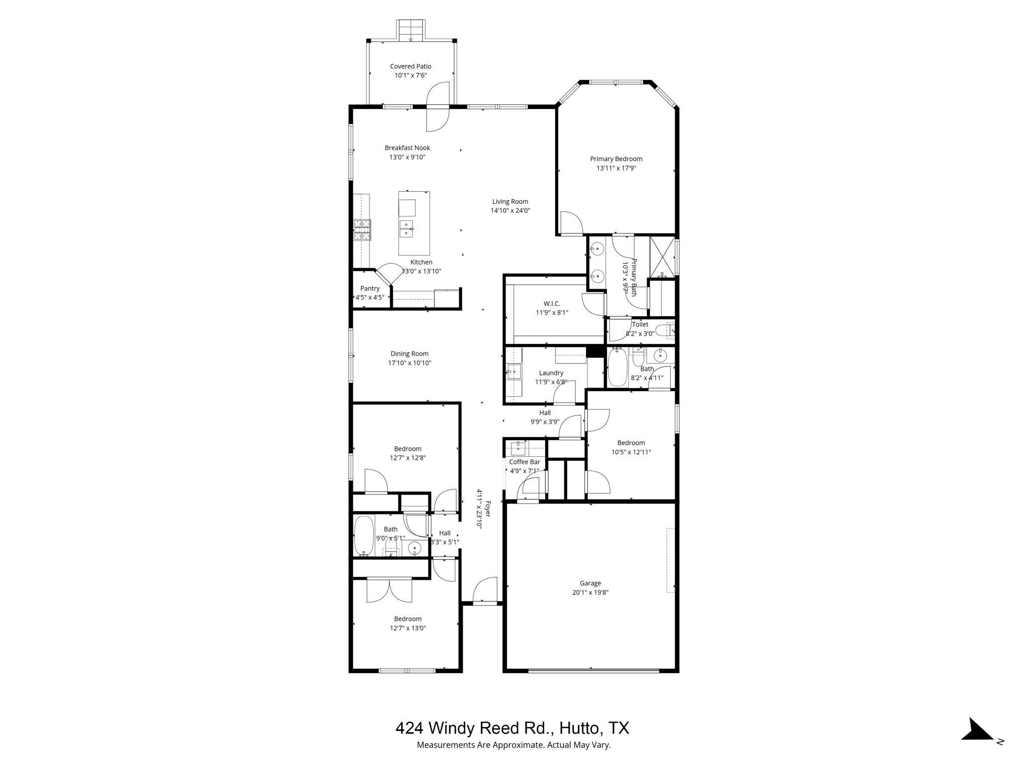 424 Windy Reed Rd, Hutto, TX 78634