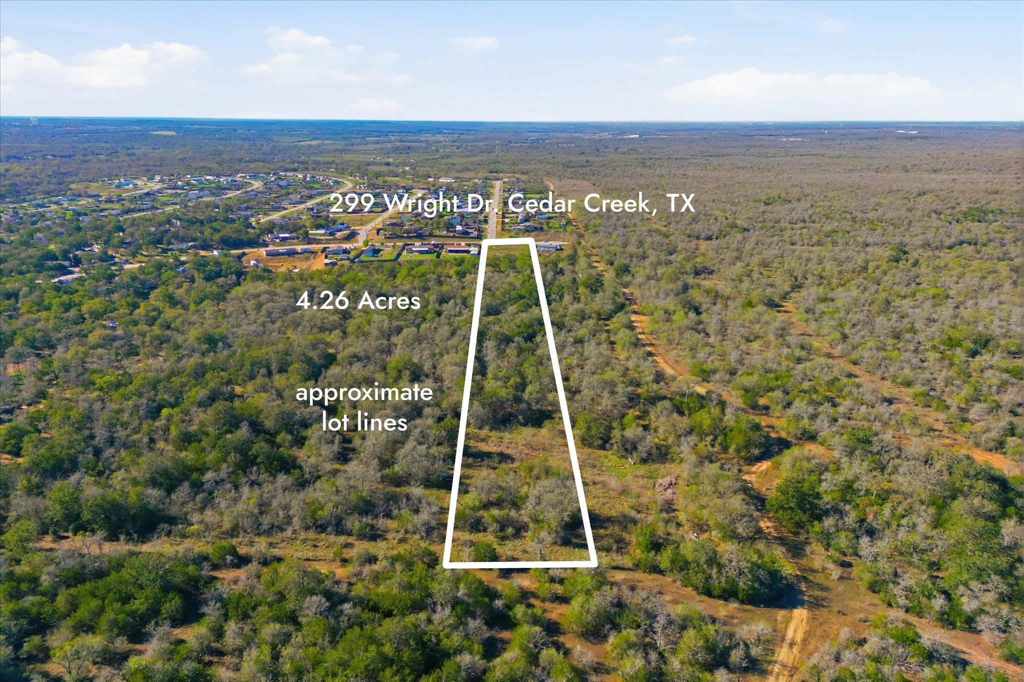 299 Wright Dr, Cedar Creek, TX 78612