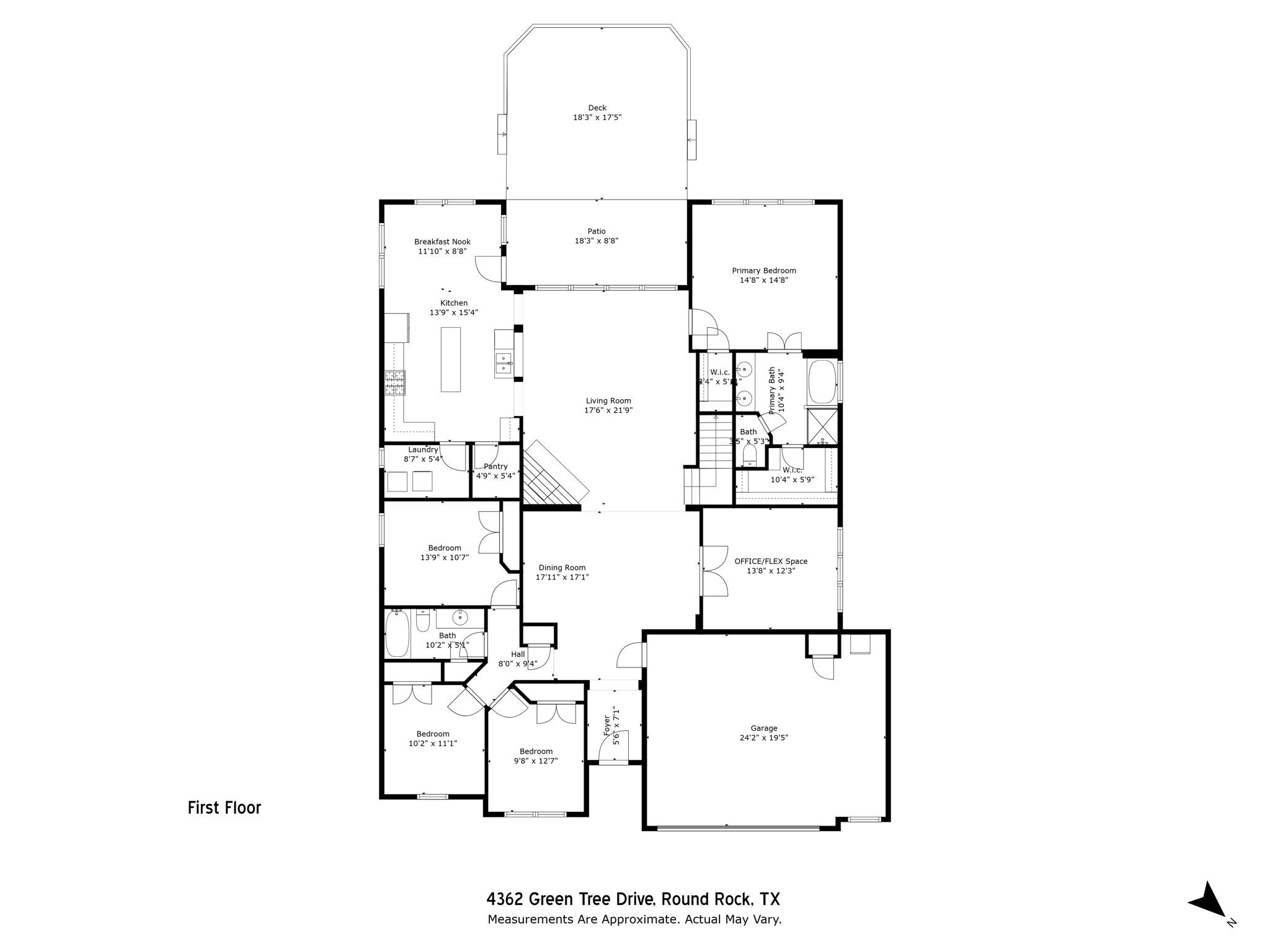 4362 Green Tree Dr, Round Rock, TX 78665