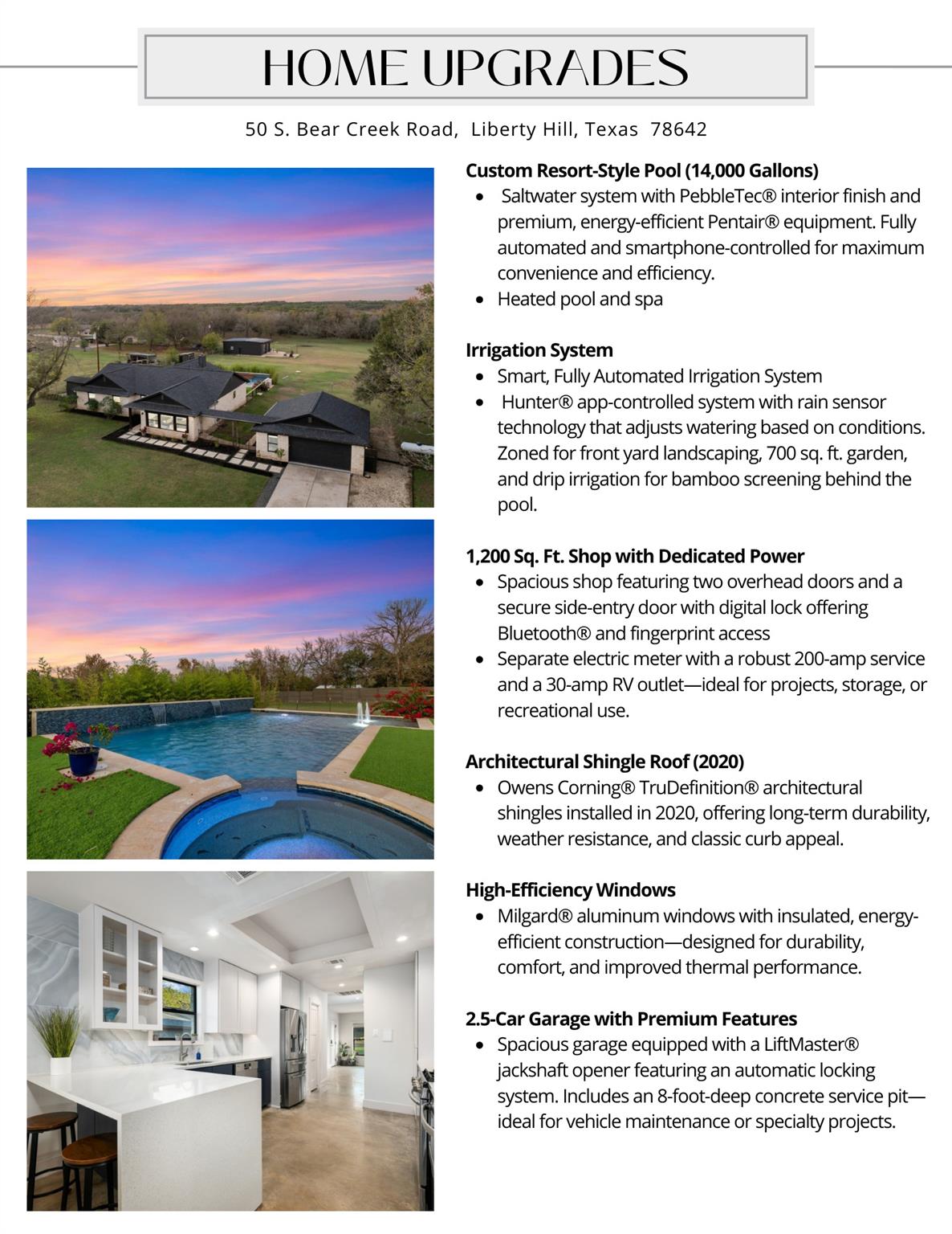 50 S Bear Creek Rd, Liberty Hill, TX 78642