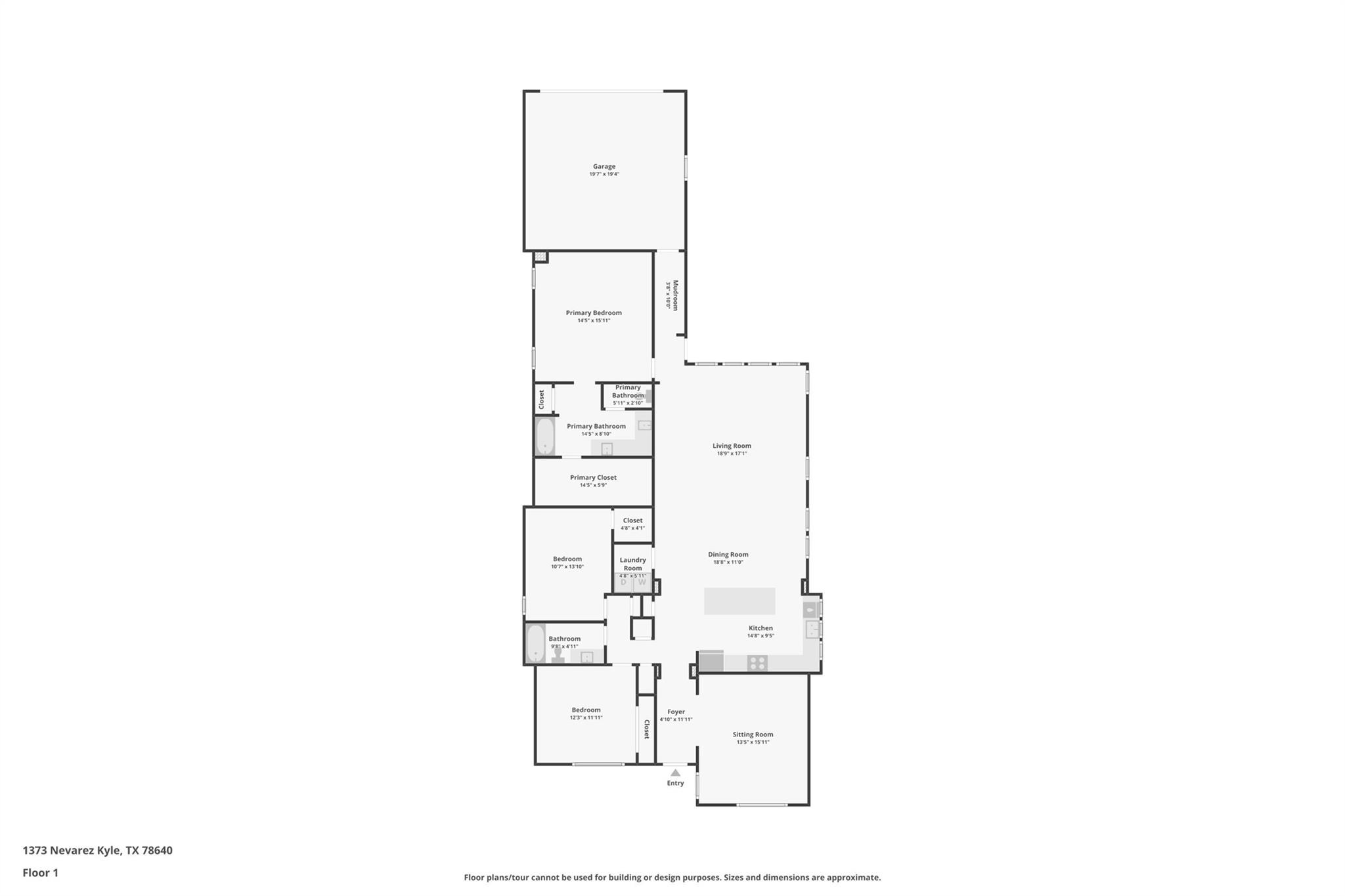 1373 Nevarez, Kyle, TX 78640