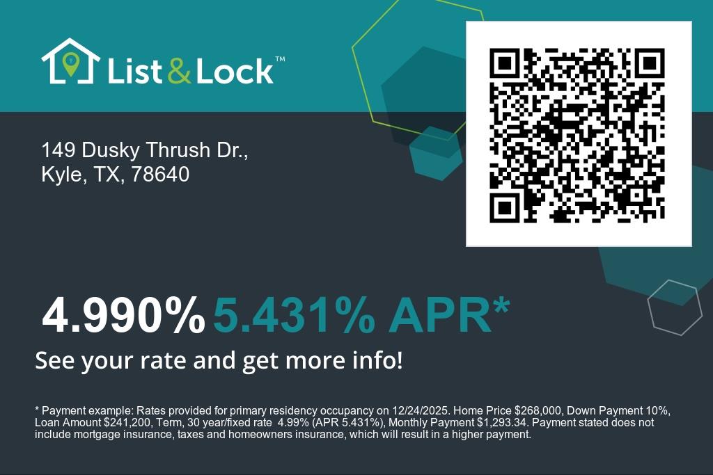 149 Dusky Thrush Dr, Kyle, TX 78640