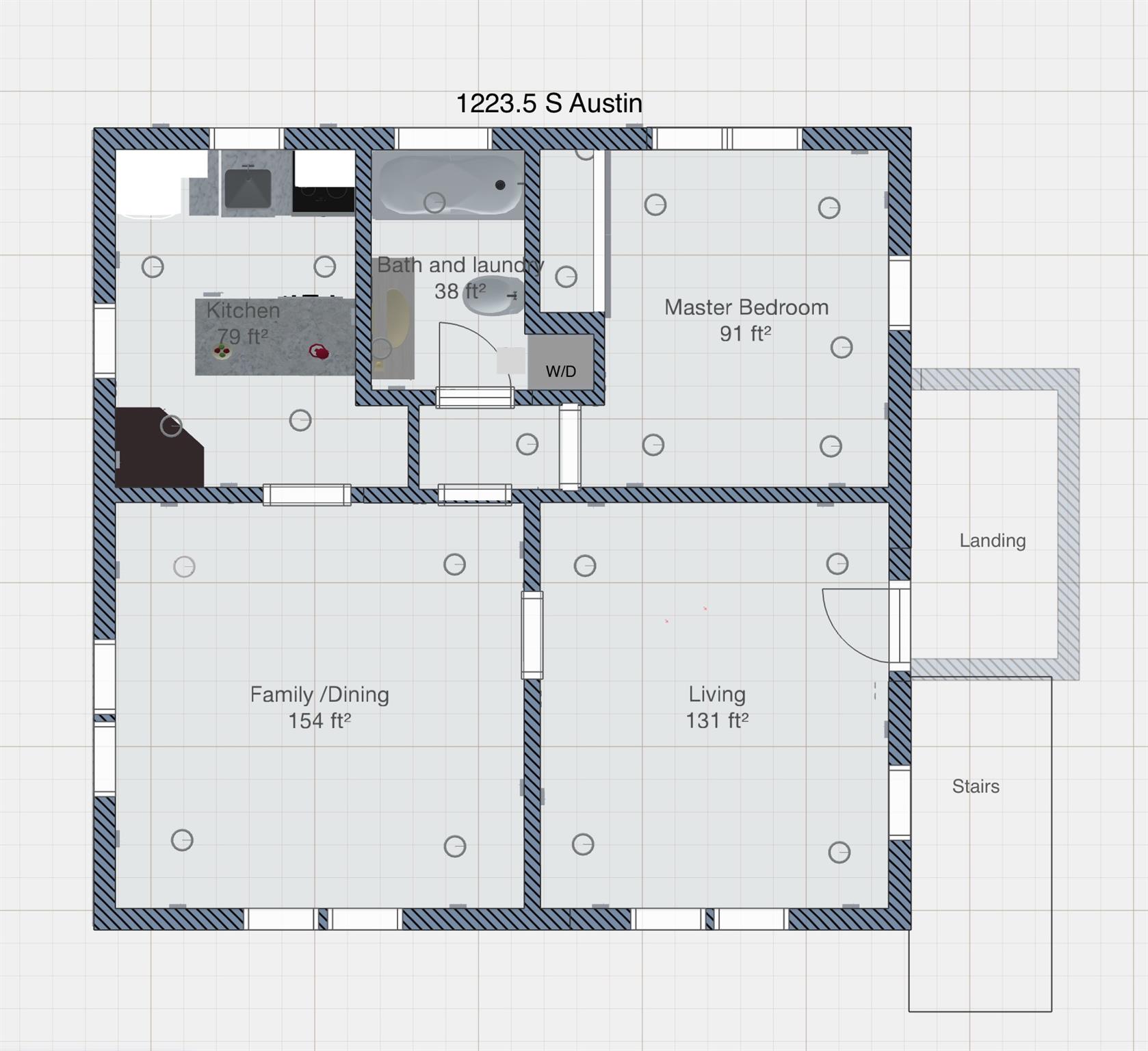 1223, 1223 1/2 & 1225 S Austin Ave S, Georgetown, TX 78626