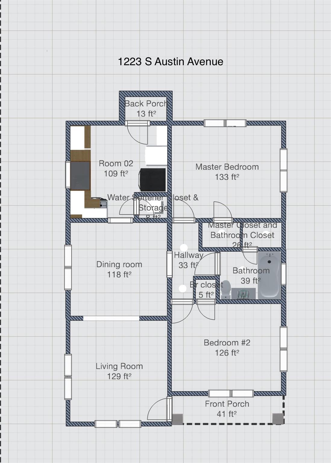 1223, 1223 1/2 & 1225 S Austin Ave S, Georgetown, TX 78626