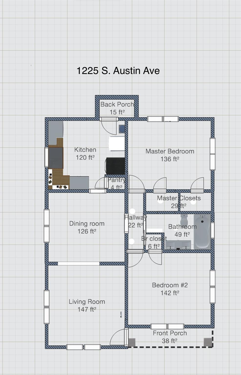 1223, 1223 1/2 & 1225 S Austin Ave S, Georgetown, TX 78626