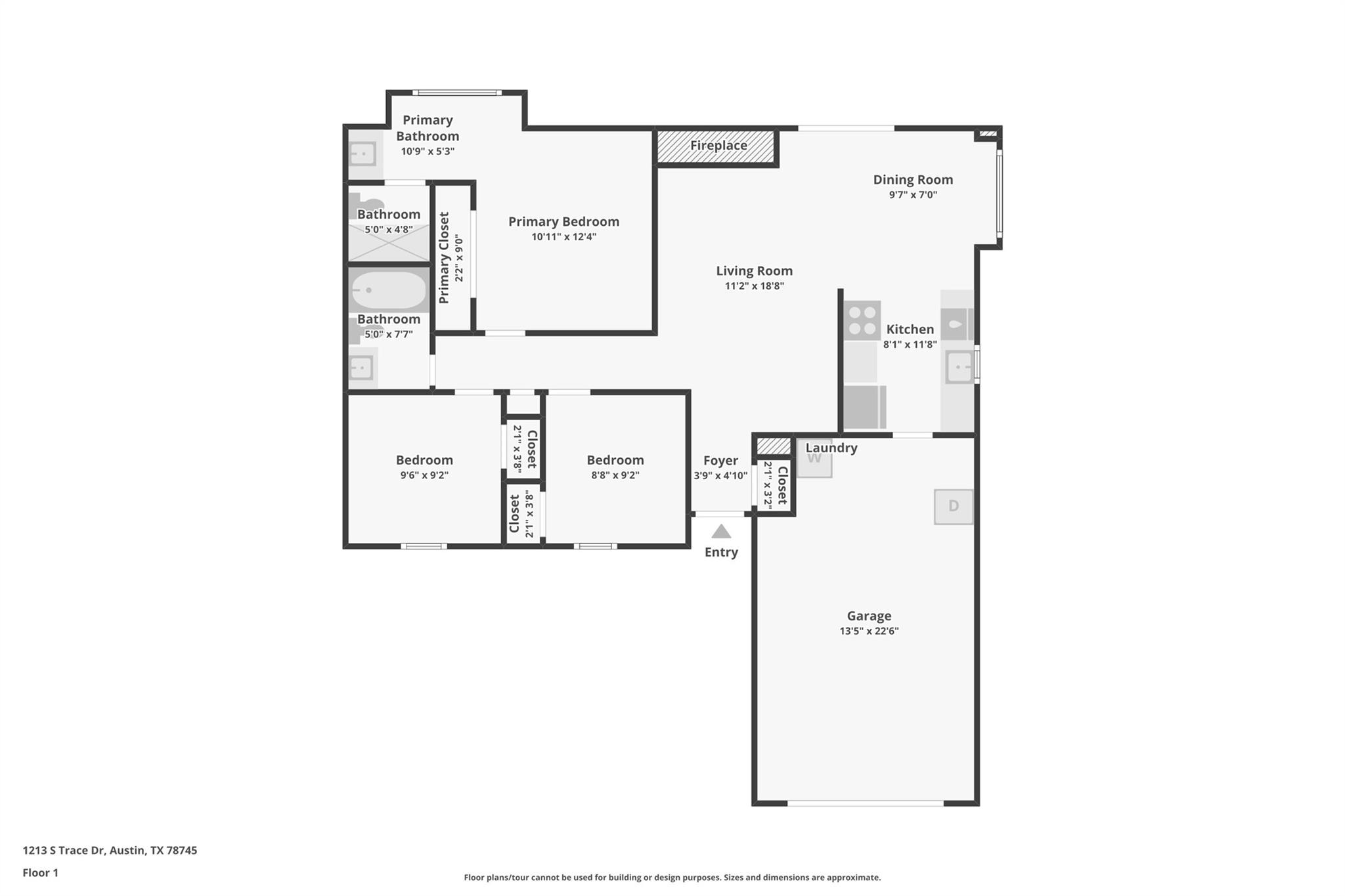 1213 S Trace Dr, Austin, TX 78745