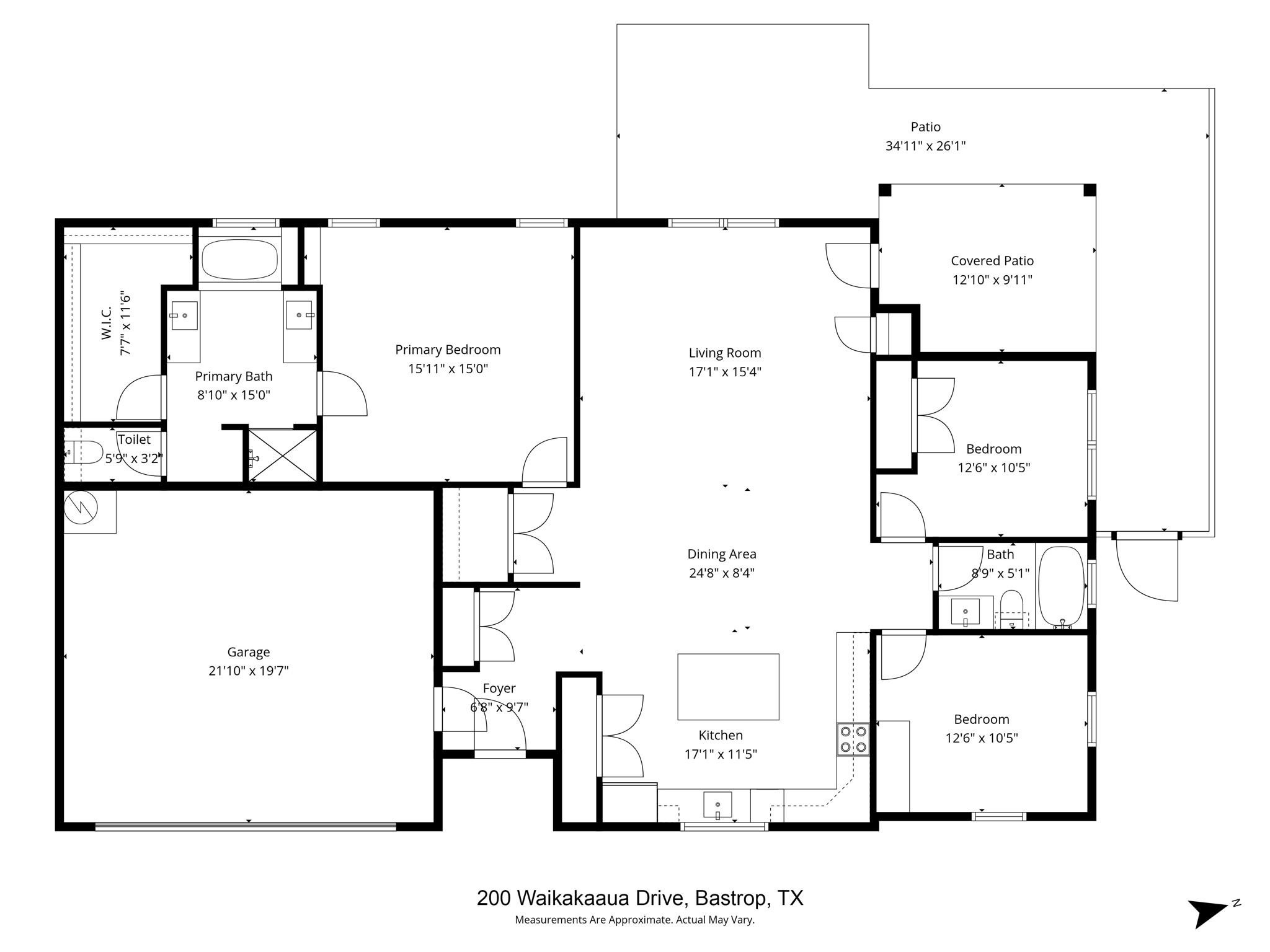 200 Waikakaaua Dr, Bastrop, TX 78602