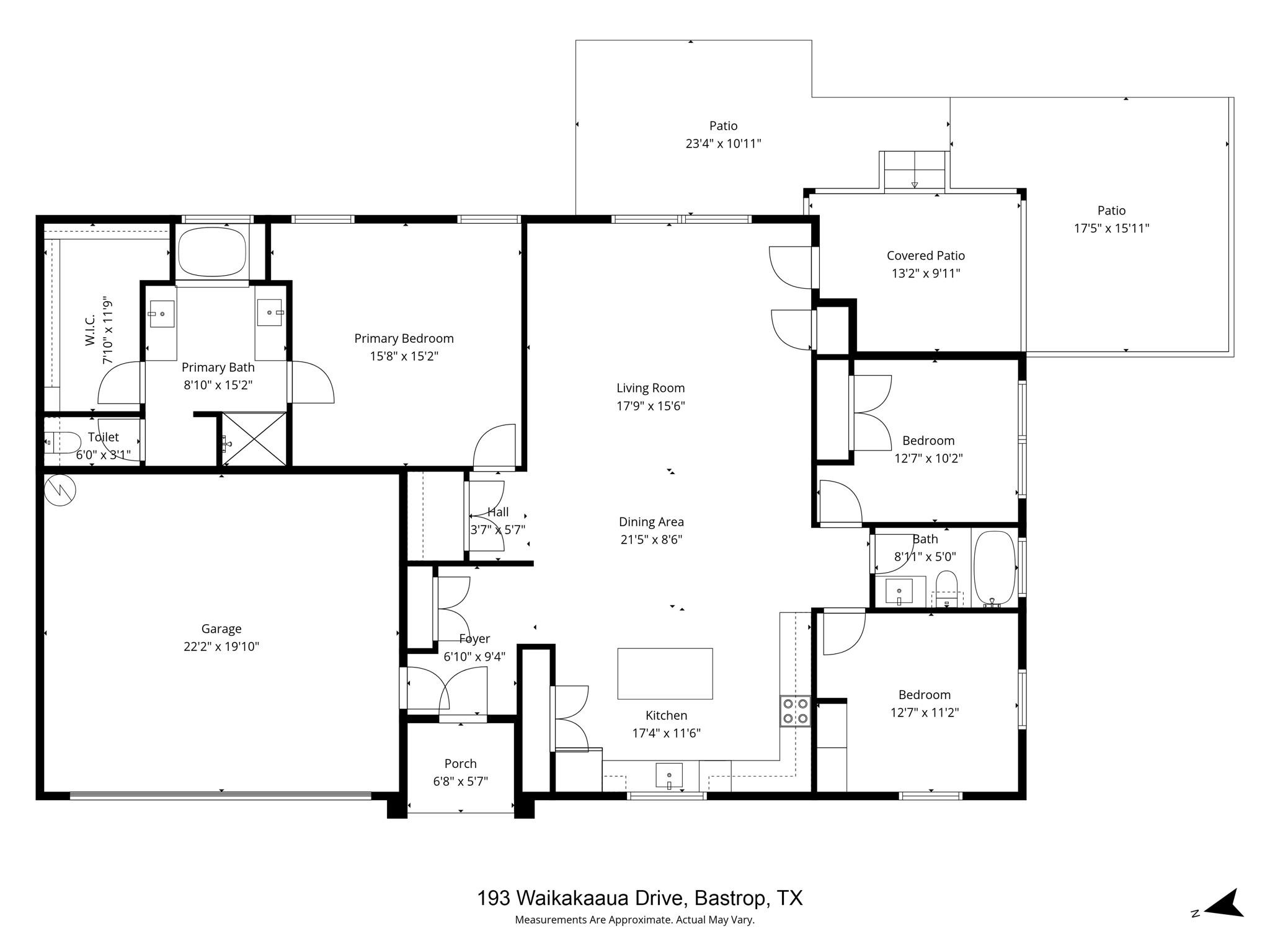 193 Waikakaaua Dr, Bastrop, TX 78602