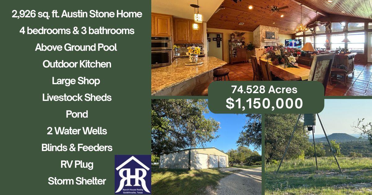 151 County Road 317, Goldthwaite, TX 76844