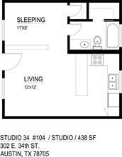 302 E 34th St # 201, Austin, TX 78705