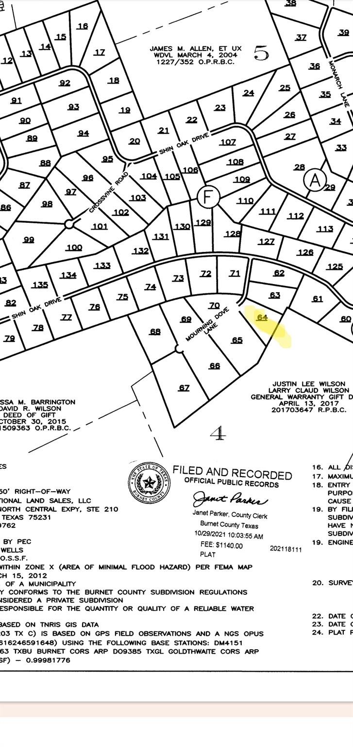 5.04 Acres Mourning Dove Ln, Lampasas, TX 76550