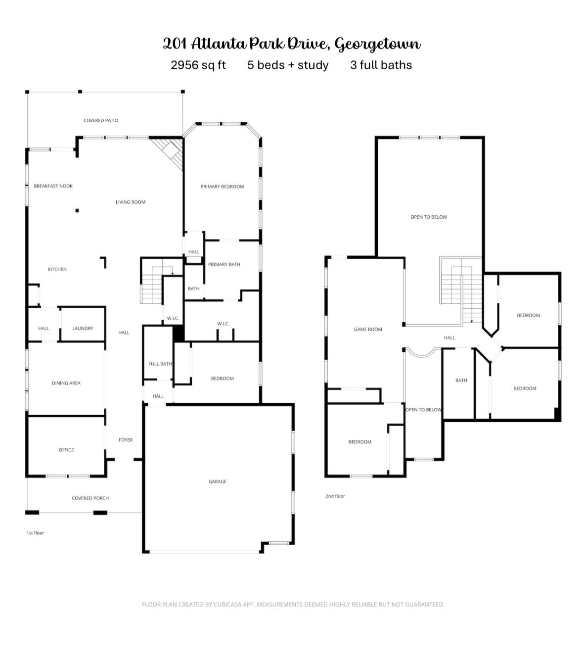 201 Atlanta Park Dr, Georgetown, TX 78628