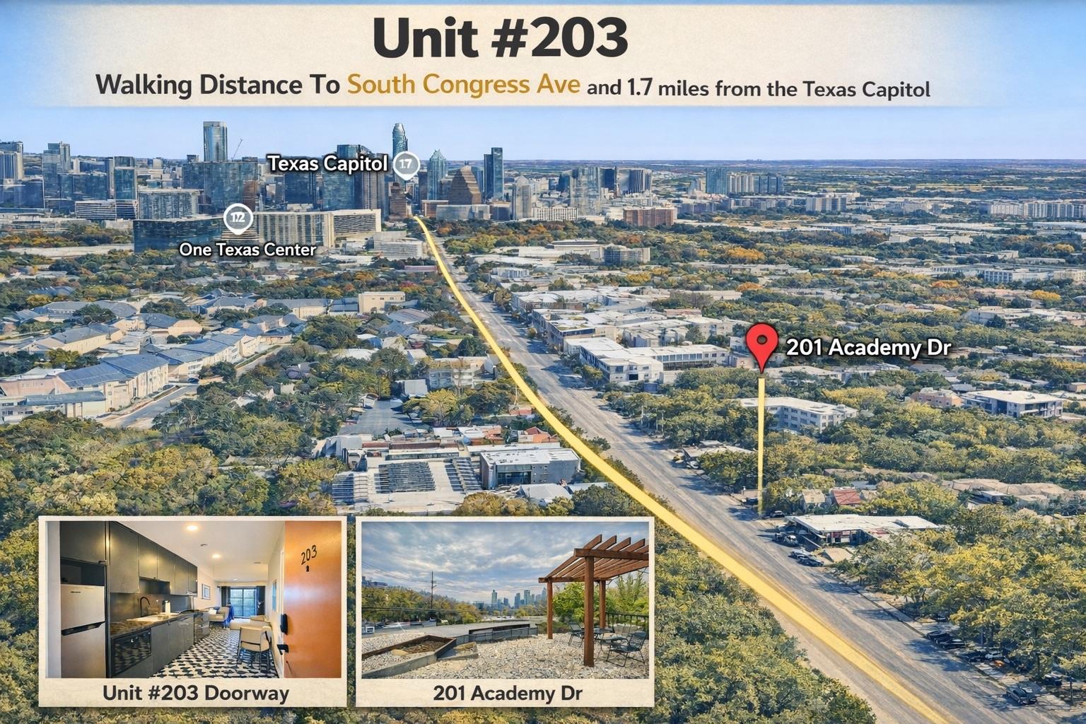 201 Academy Dr # 203, Austin, TX 78704