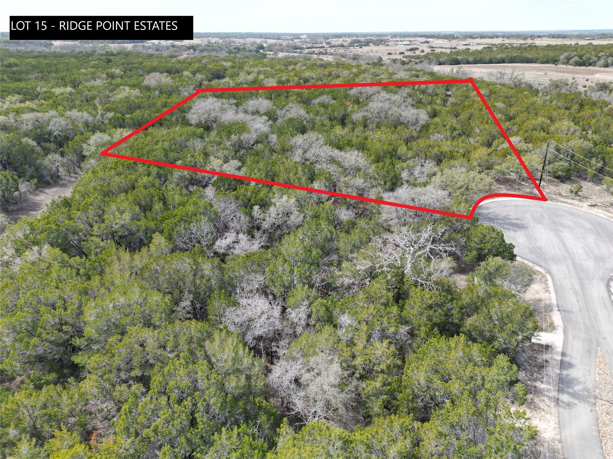 Lot 15 Edwards Court, Bertram, TX 78605