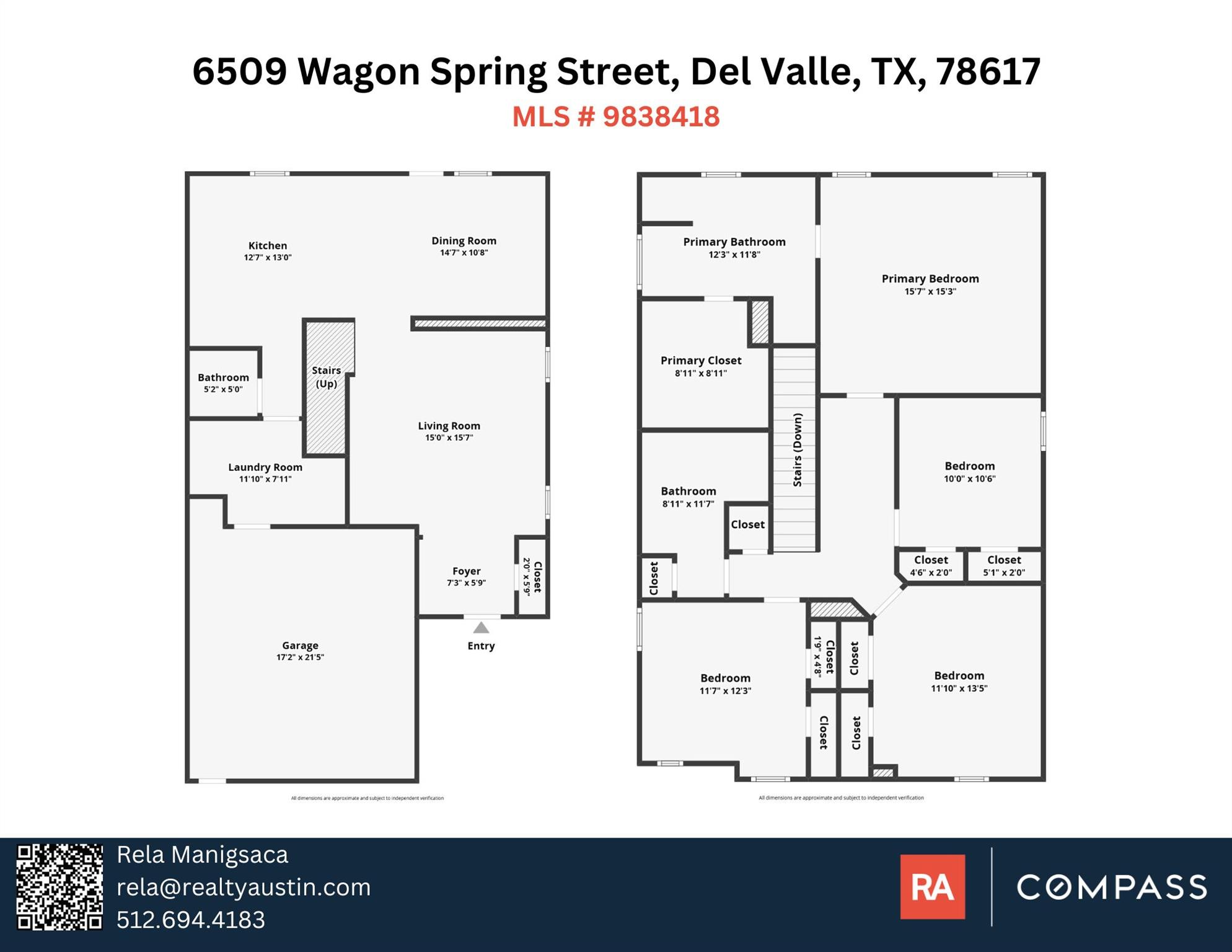 6509 Wagon Spring St, Del Valle, TX 78617