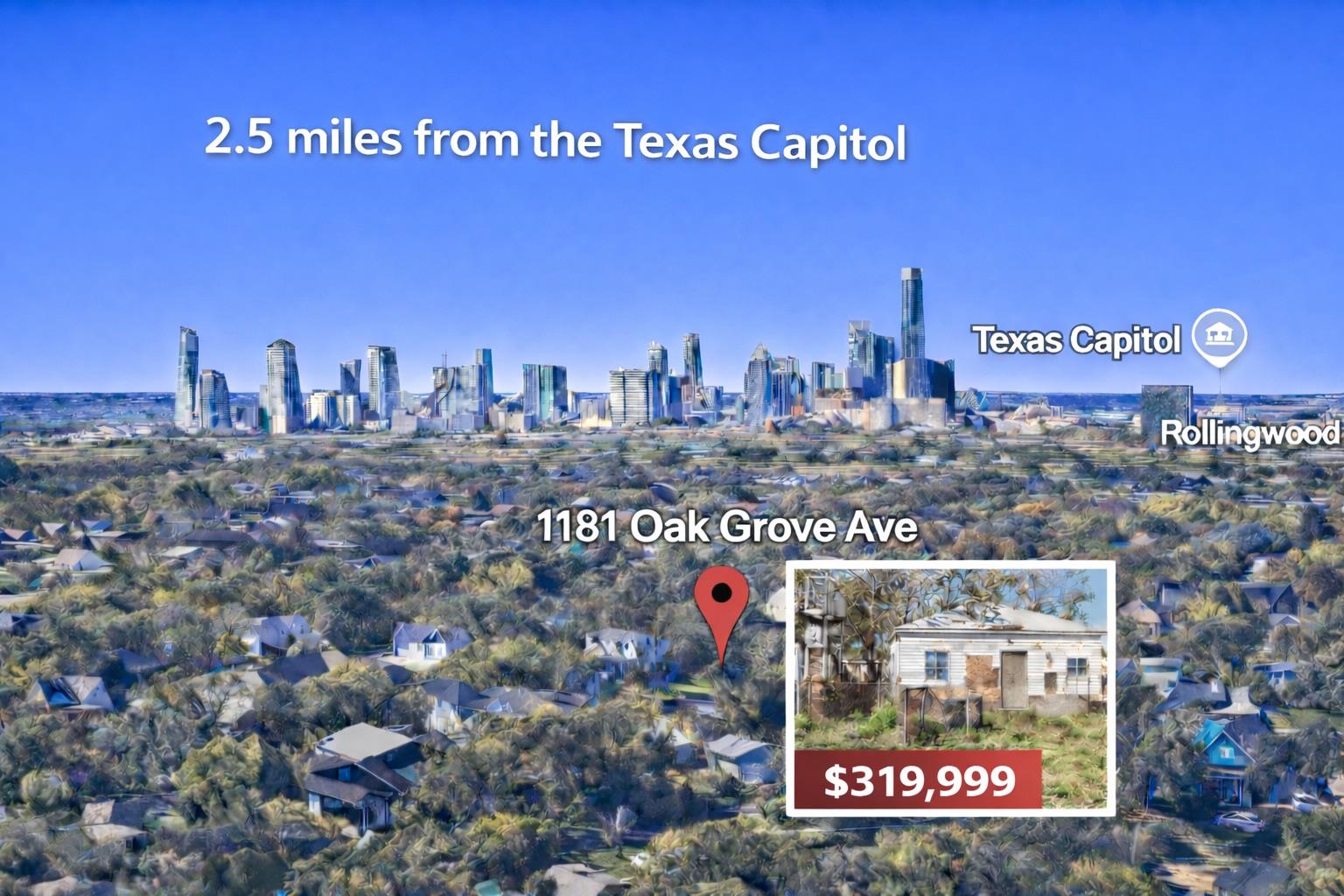 1181 Oakgrove Ave, Austin, TX 78702